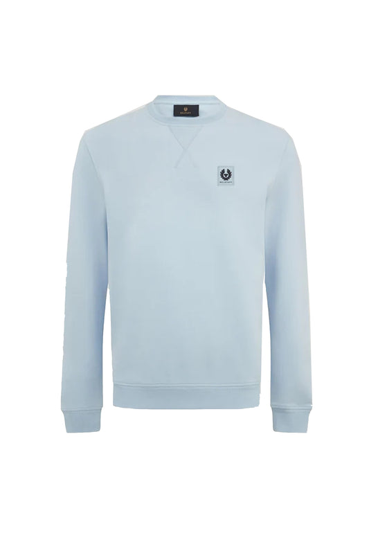 Felpa girocollo azzurro Belstaff P26 100049 Sky BlueSky Blue BELSTAFF 