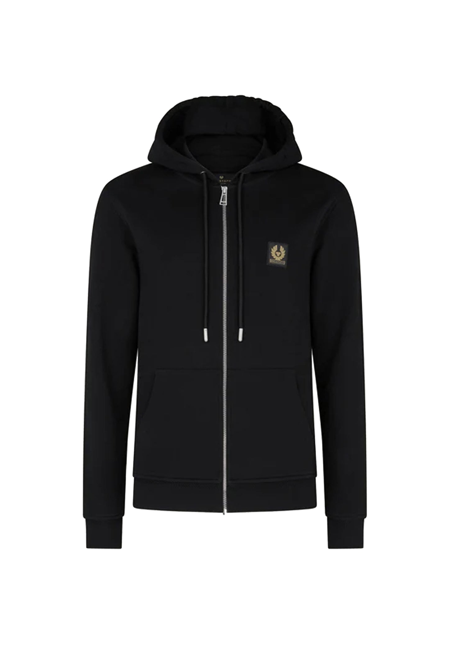 Felpa con cappuccio nera cotone Belstaff P26 100051 BlackBlack BELSTAFF 