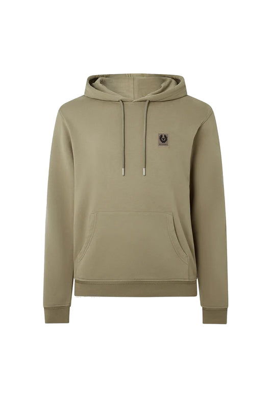 Felpa con cappuccio verde cotone Belstaff P26 103000 Fatigue GreenFatigue Green BELSTAFF 