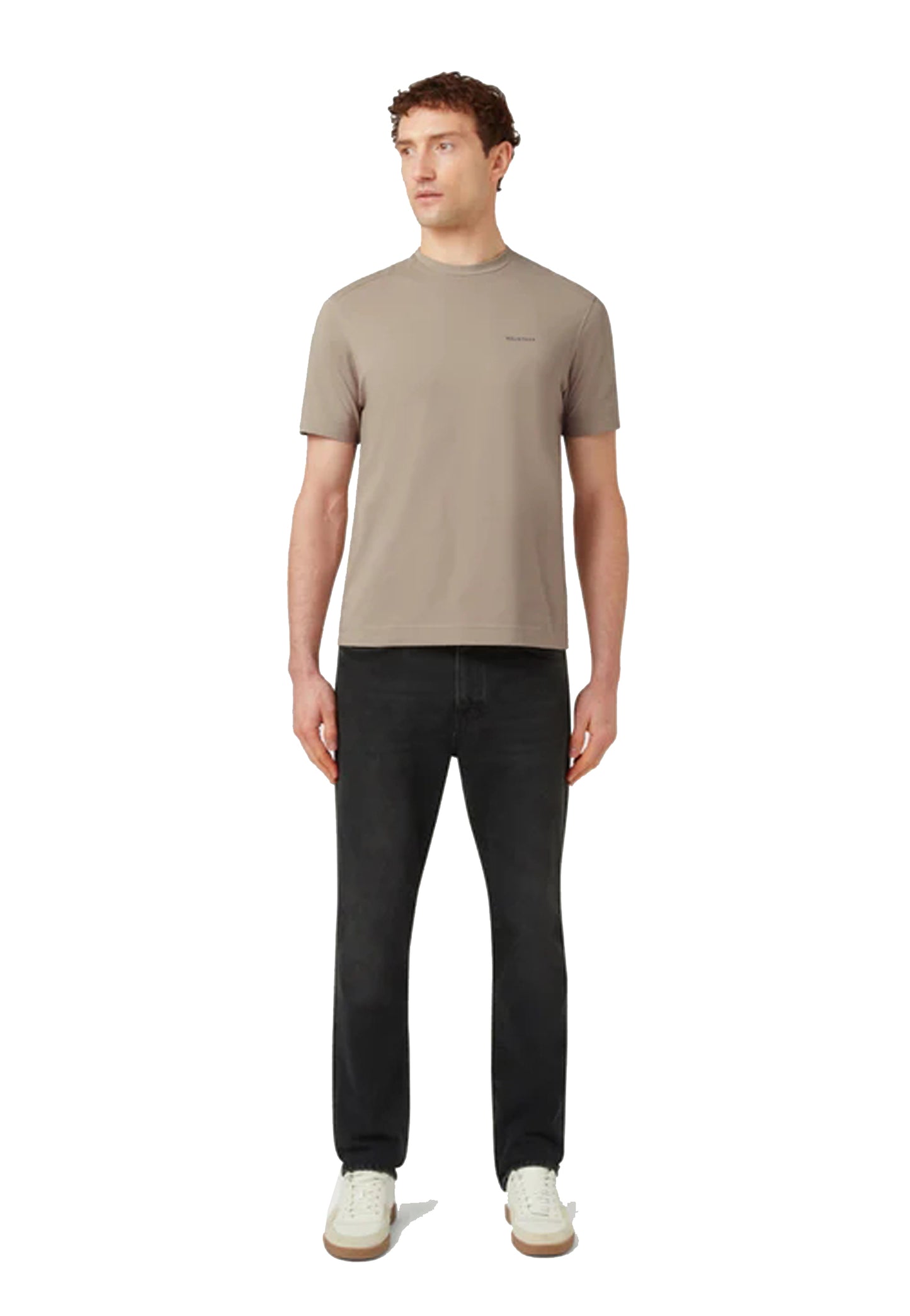 T-shirt girocollo cotone beige Alloy Belstaff P26 105237 Dark SandDark Sand BELSTAFF 
