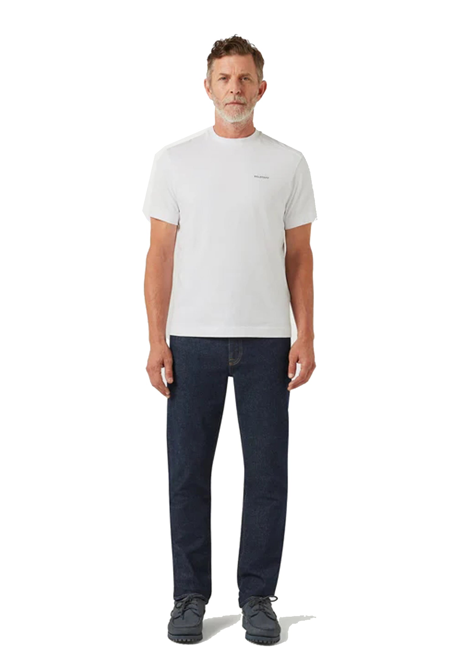 T-shirt girocollo cotone bianca Alloy Belstaff P26 105237 WhiteWhite BELSTAFF 
