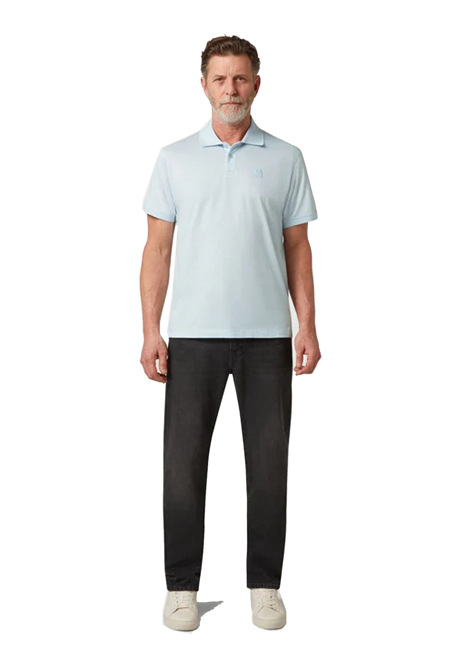 Polo cotone azzurro Steel Belstaff P26 106040 Sky BlueSky Blue BELSTAFF 