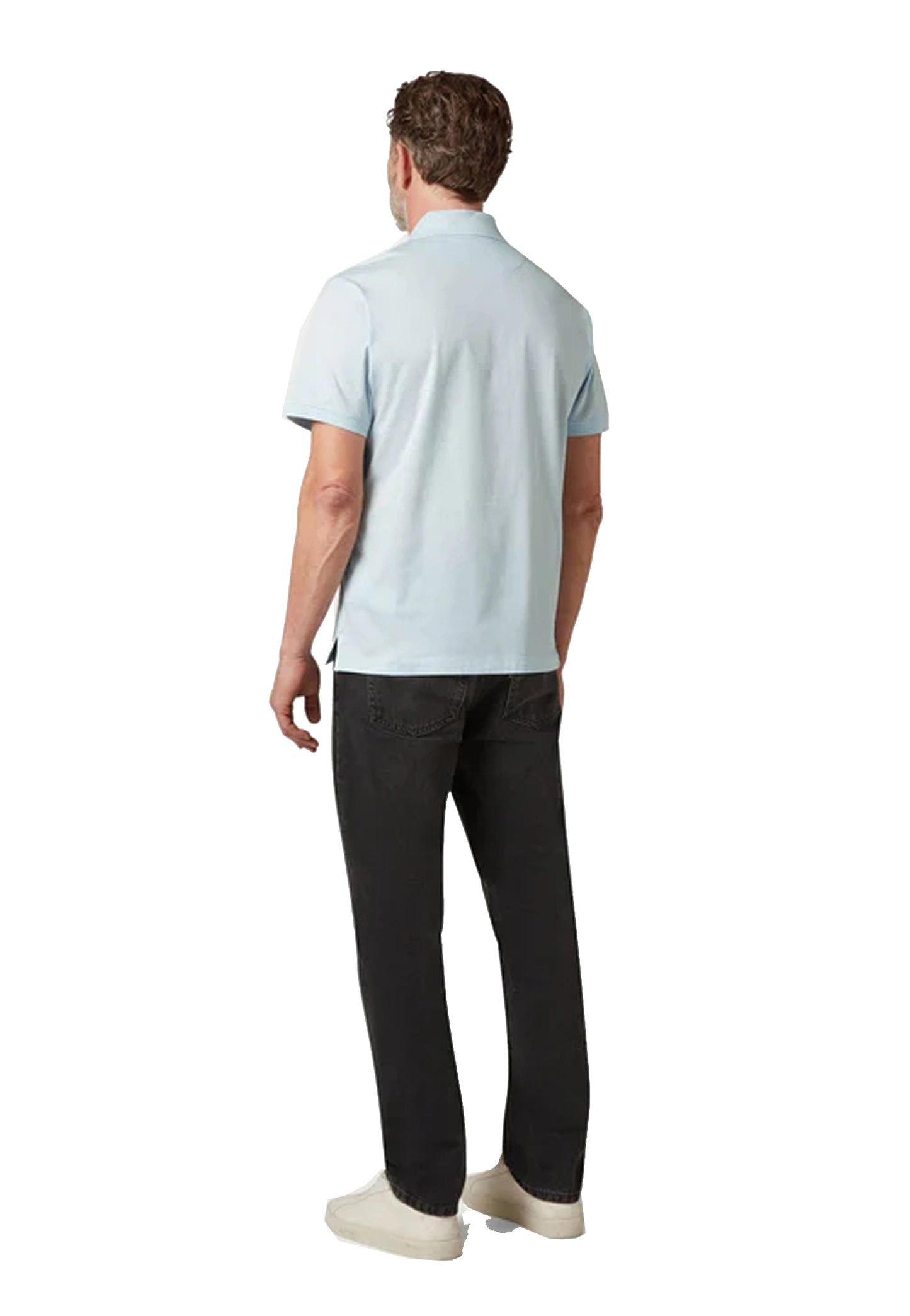 Polo cotone azzurro Steel Belstaff P26 106040 Sky BlueSky Blue BELSTAFF 