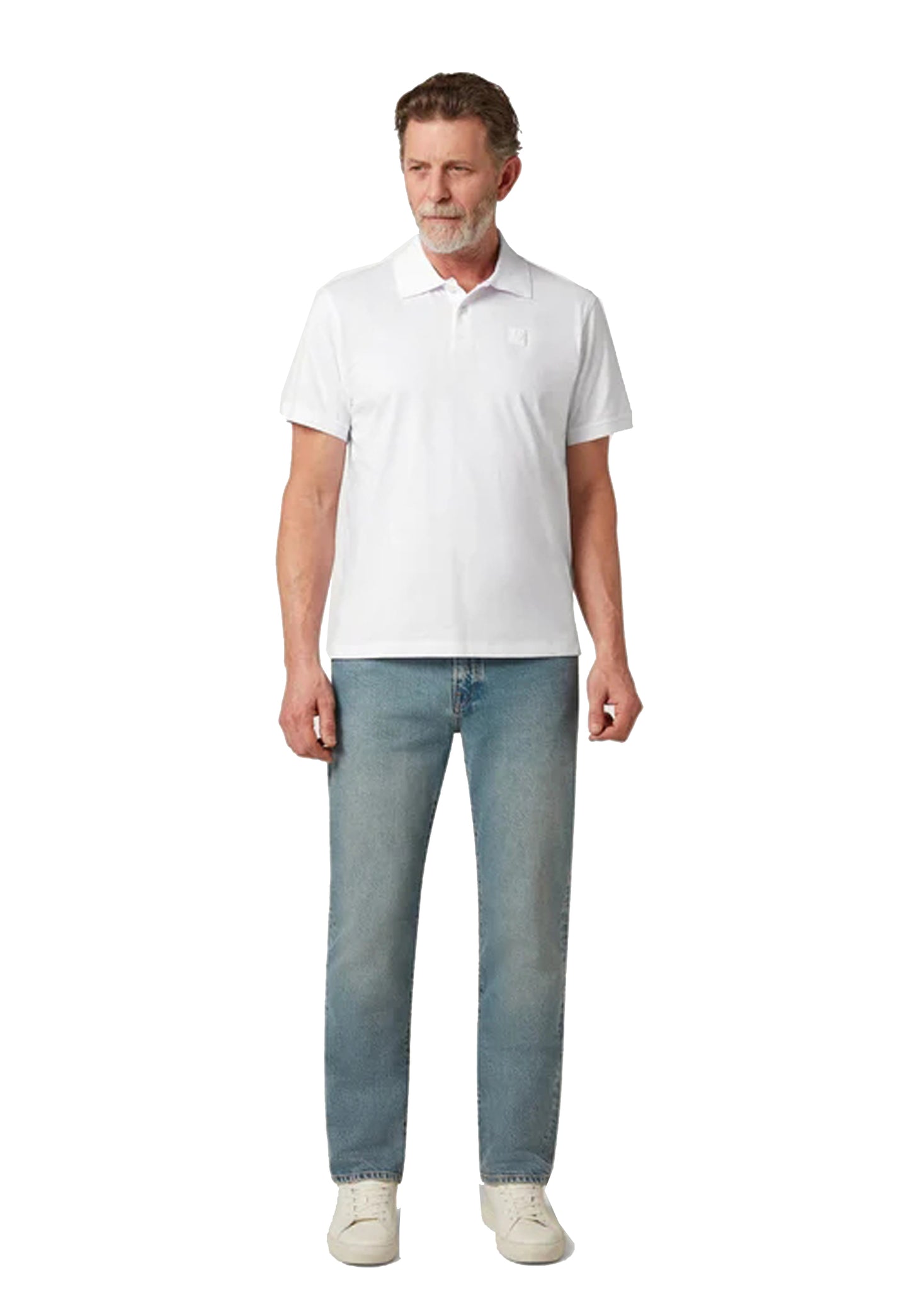 Polo cotone bianca Steel Belstaff P26 106040 WhiteWhite BELSTAFF 