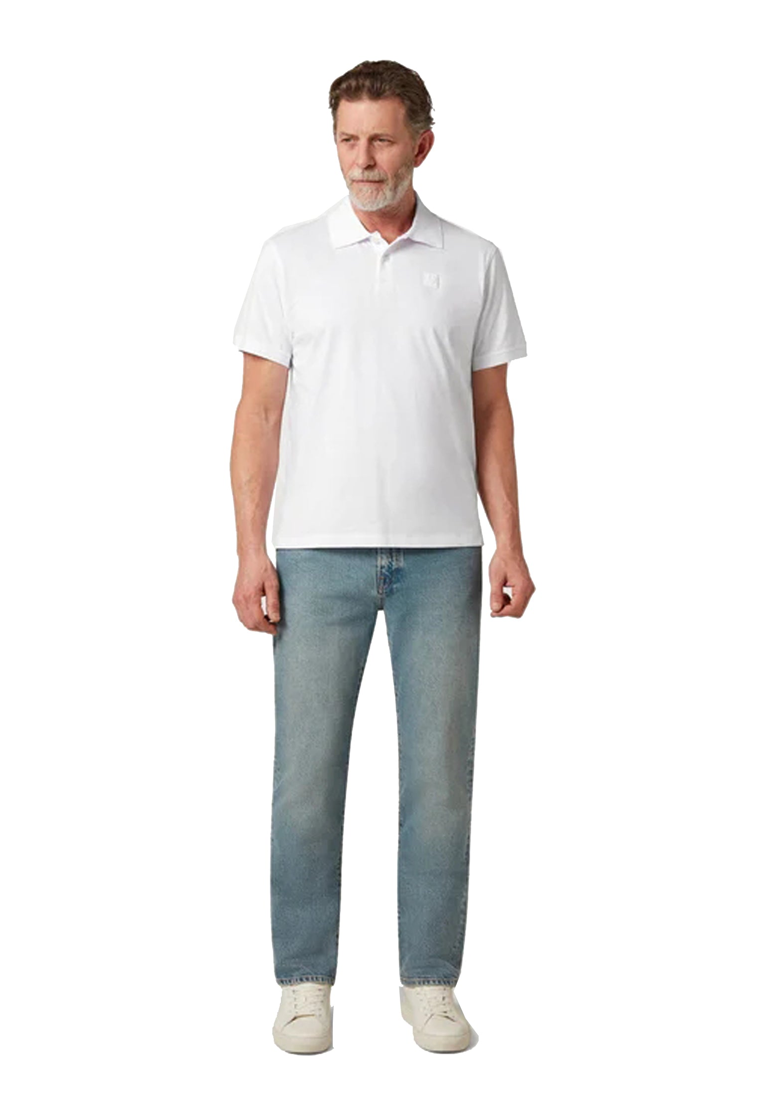 Polo cotone bianca Steel Belstaff P26 106040 WhiteWhite BELSTAFF 