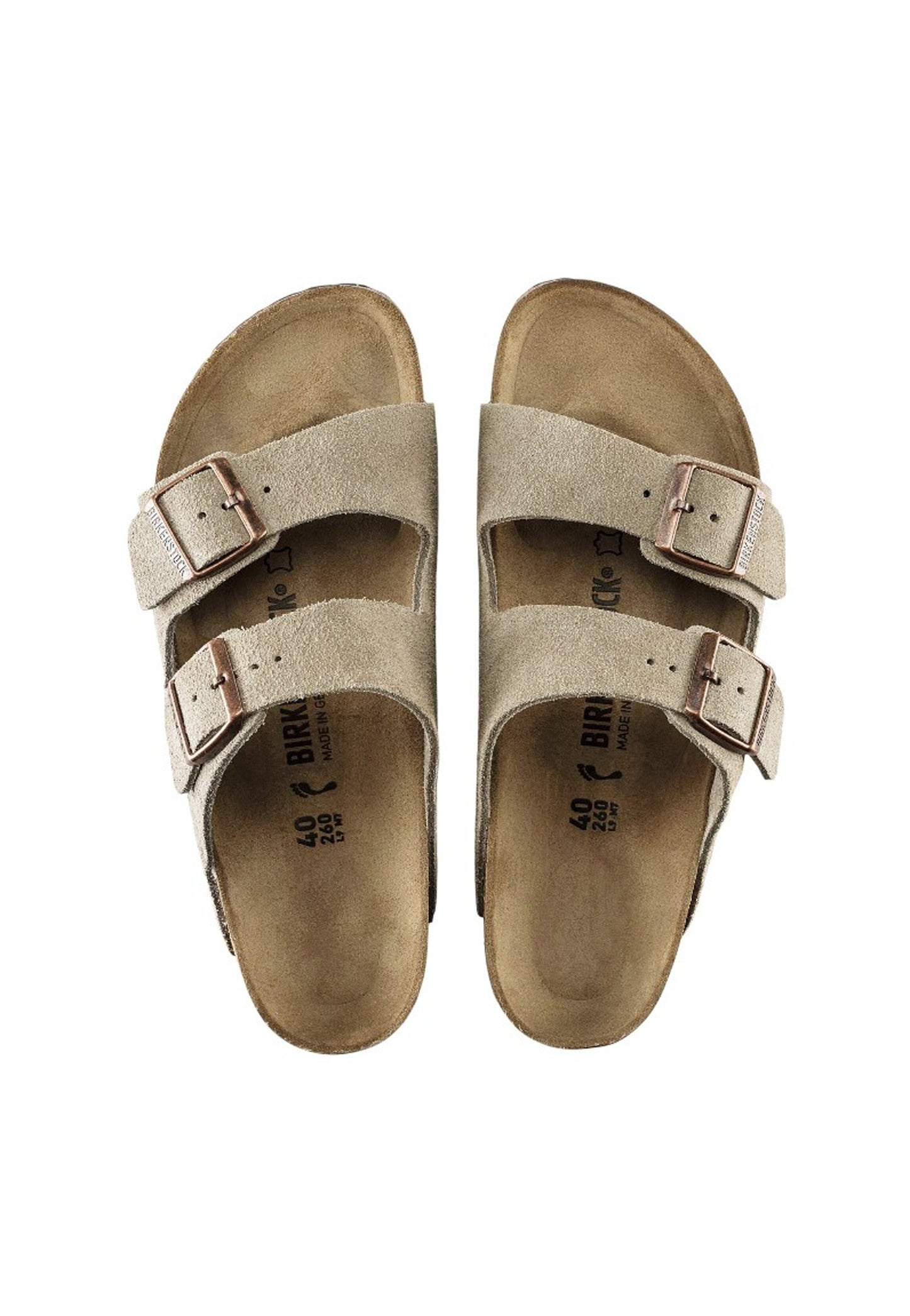 Ciabatte beige Arizona unisex Birkenstock P26 051463 BI-C2 BIRKENSTOCK 