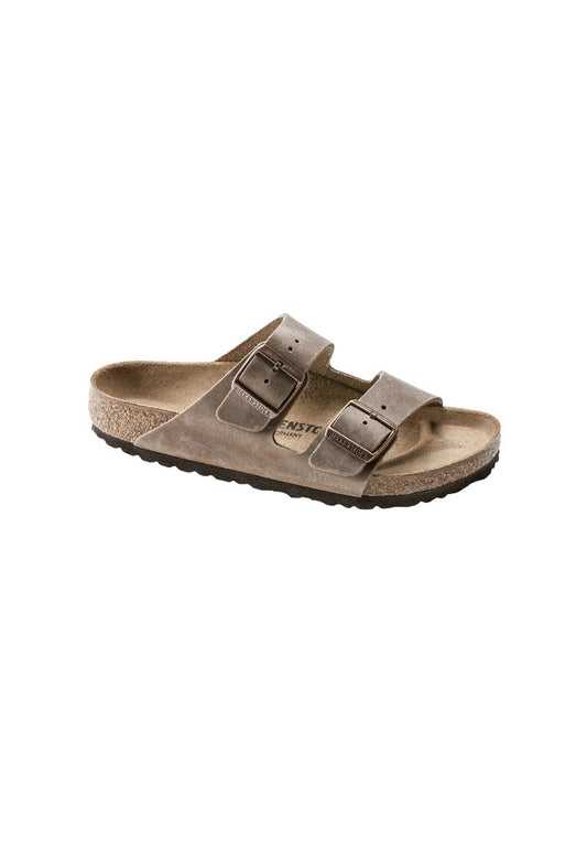 Ciabatte sandali pelle marrone Arizona Birkenstock P26 352203 BI-C3 BIRKENSTOCK 