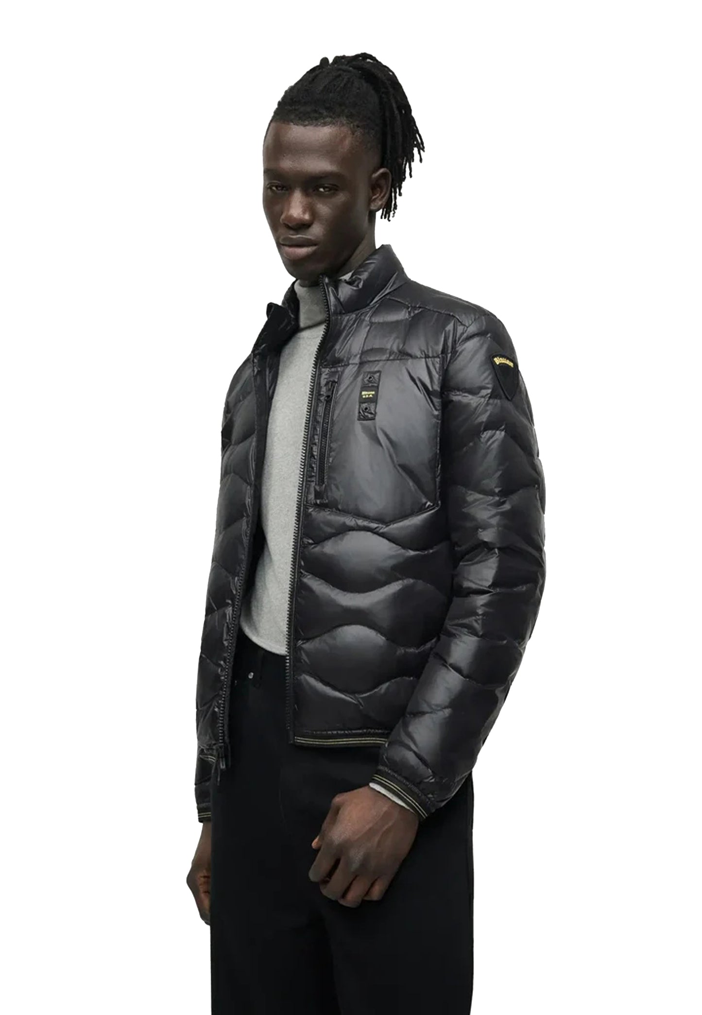 Giubbino piumino leggera imbottitura nera Daniel Blauer P26 26SBLUC03178 006719999 BLAUER 