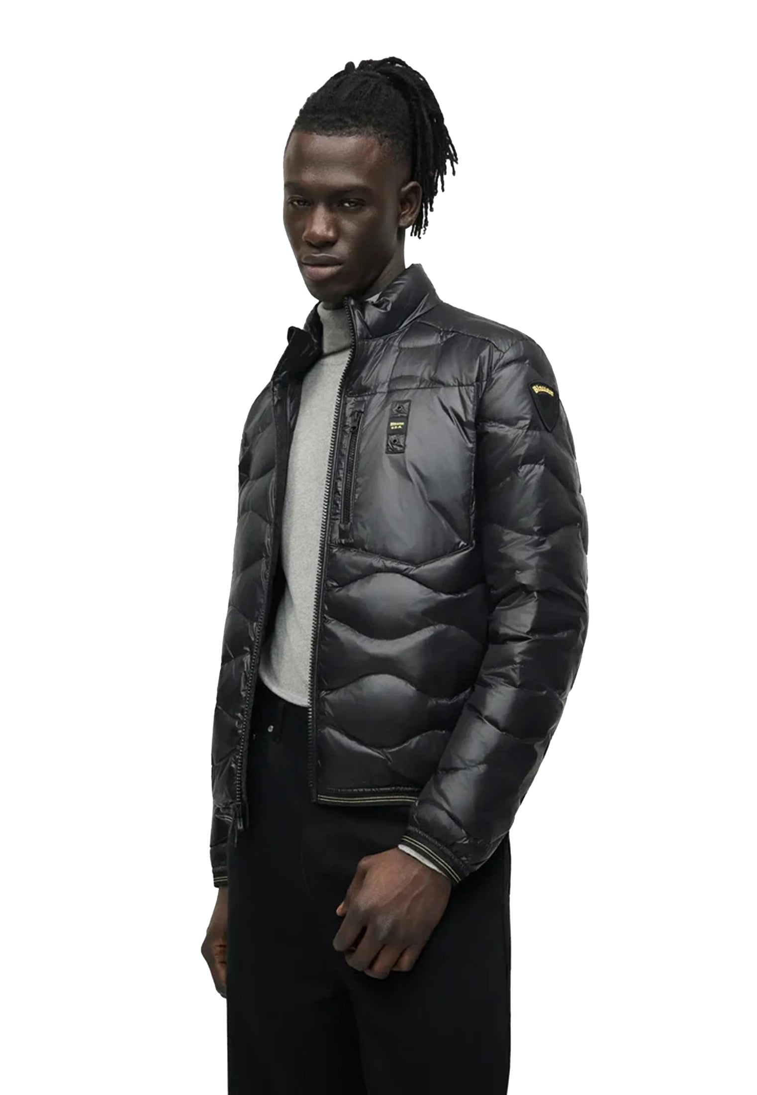Giubbino piumino leggera imbottitura nera Daniel Blauer P26 26SBLUC03178 006719999 BLAUER 