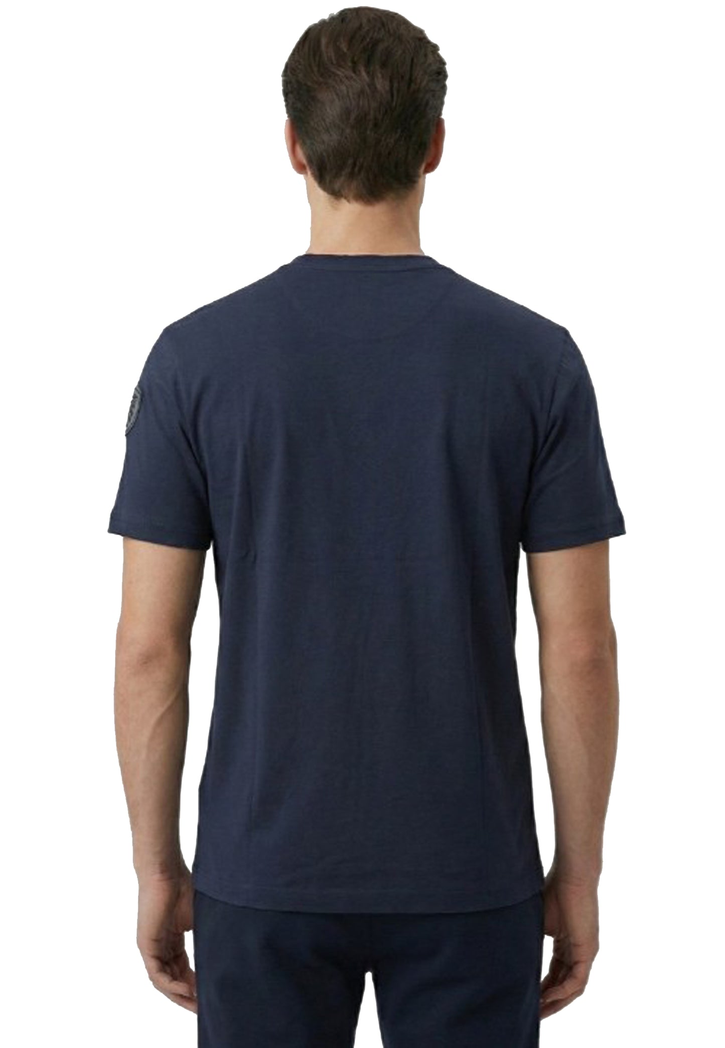 T-shirt girocollo cotone blu Blauer P26 26SBLUH02068 007439888 BLAUER 