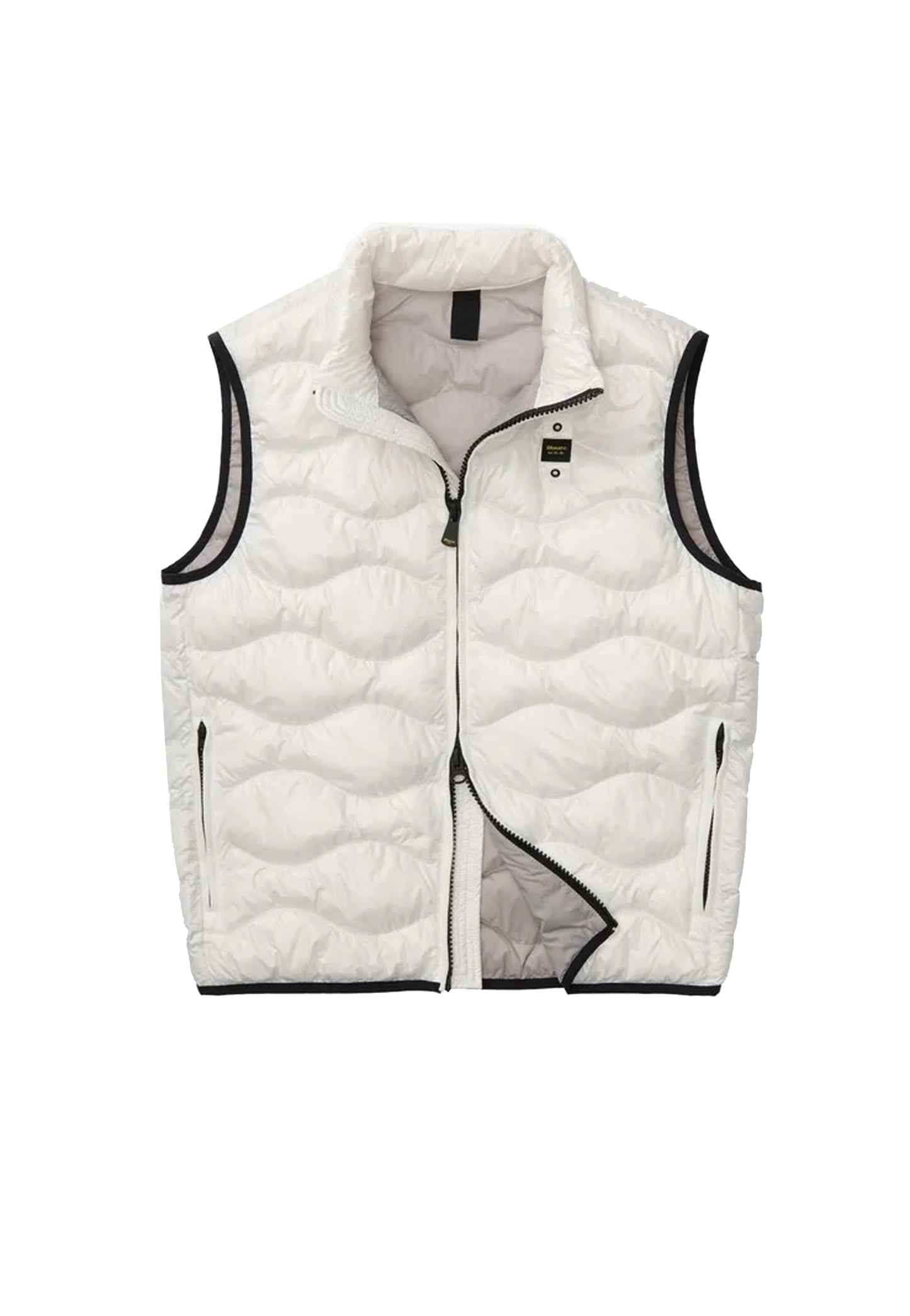 Gilet Smanicato trapuntanto imbottito bianco Danny Blauer P26 26SBLUX02184 005958100 BLAUER 