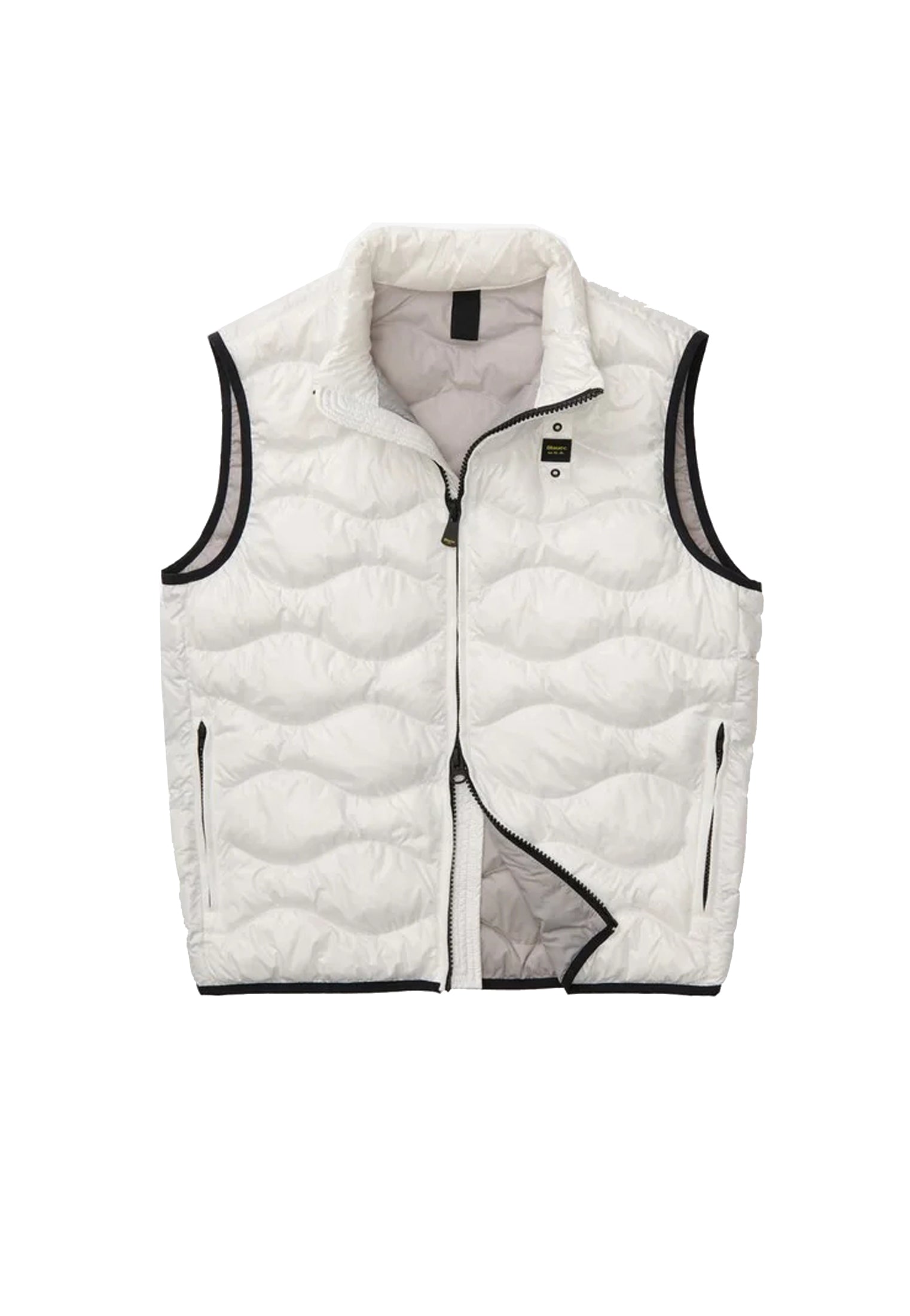 Gilet Smanicato trapuntanto imbottito bianco Danny Blauer P26 26SBLUX02184 005958100 BLAUER 