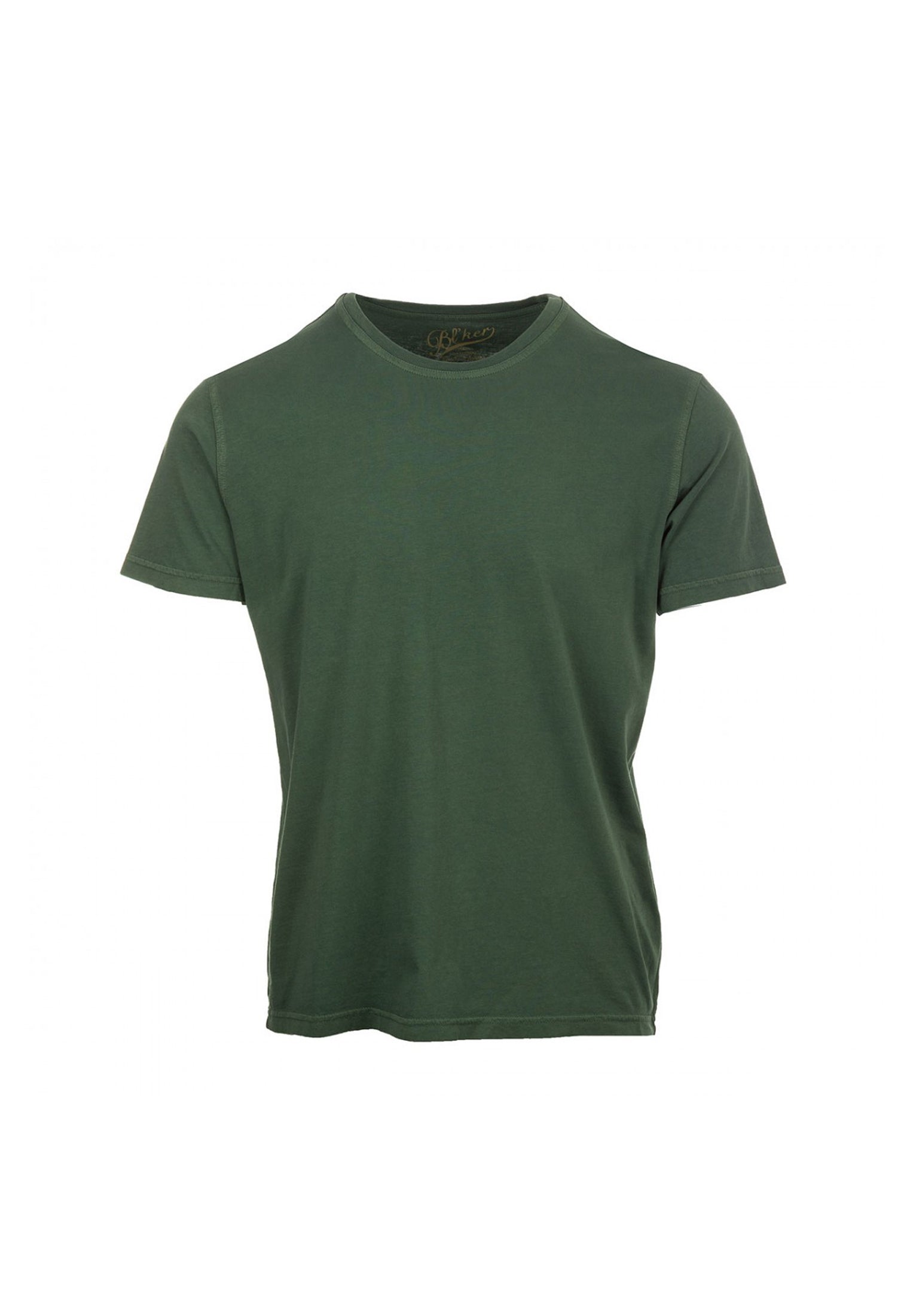 T-shirt girocollo verde Manica Corta Freeport Blker P26 1202 Green BLKER 
