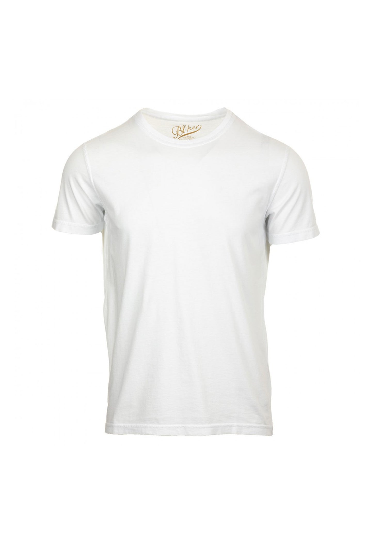 T-shirt girocollo bianca Manica Corta Freeport Blker P26 1202 White BLKER 