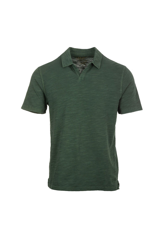 Polo verde Manica Corta senza Bottoni Vintage modello Long Island Blker P26 2006 Green BLKER 
