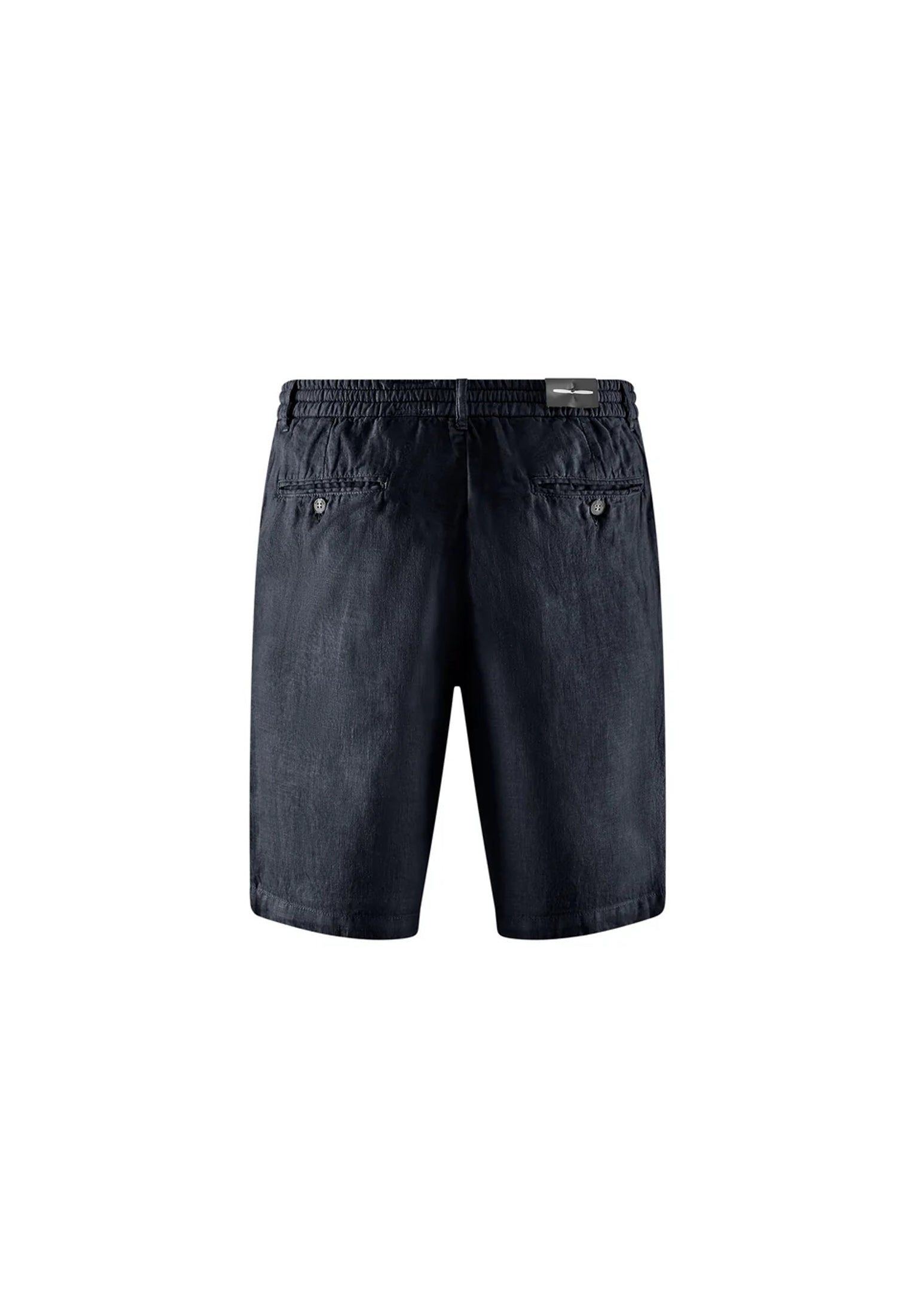 Pantaloni corti bermuda blu lino Bomboogie P26 BMPARKLCC6 297297 BOMBOOGIE 