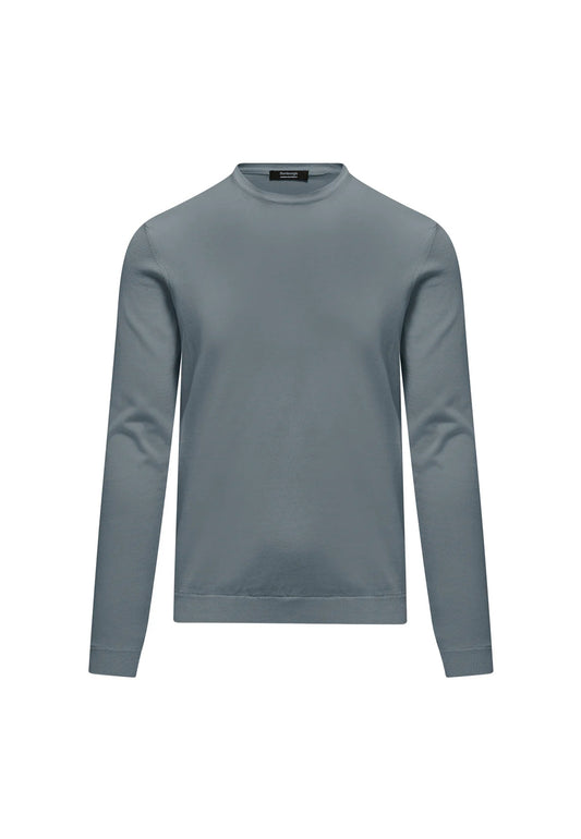Maglia pullover girocollo blu marino Bomboogie P26 MM7016KTP6 246F246F BOMBOOGIE 