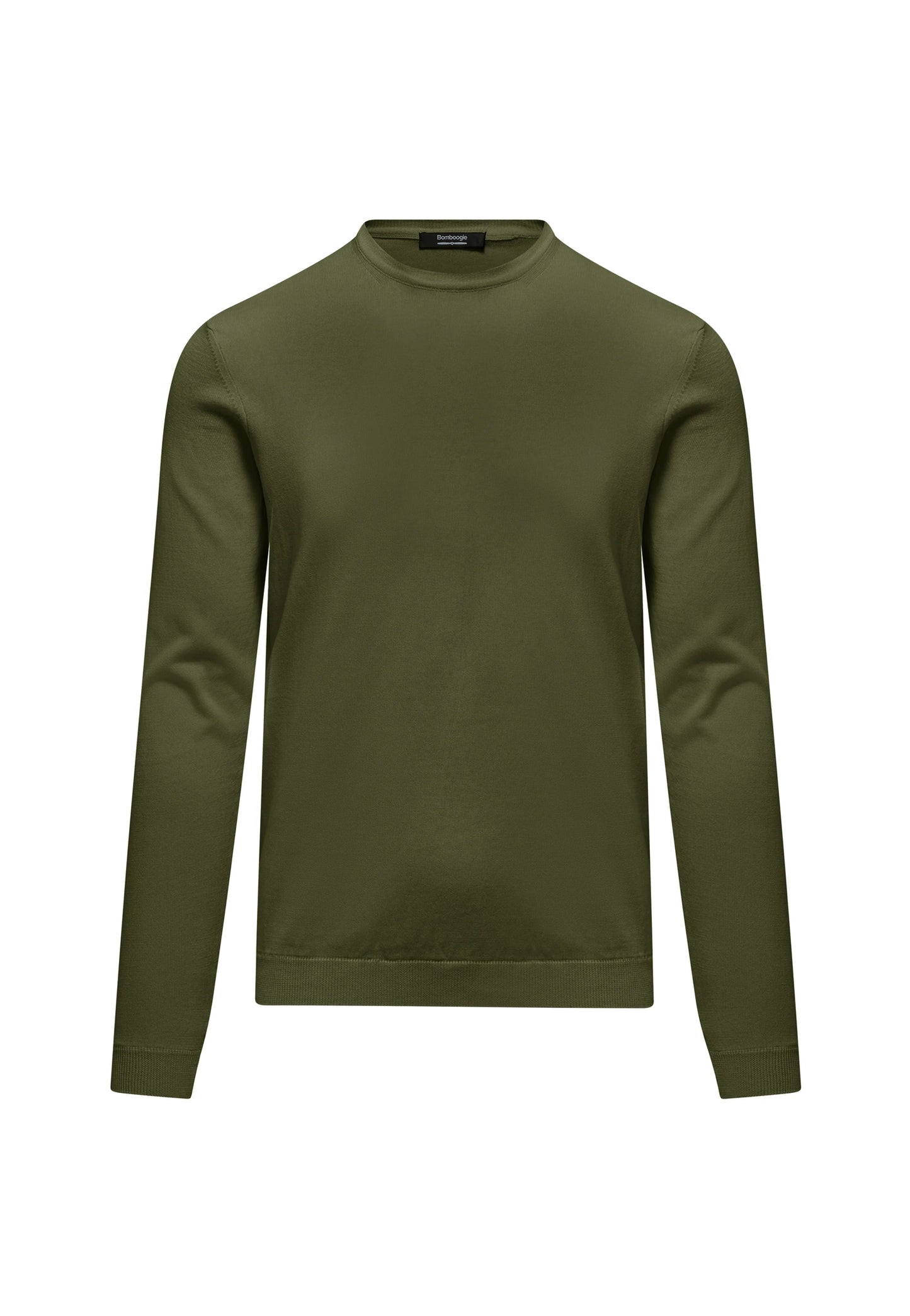 Maglia pullover girocollo verde Bomboogie P26 MM7016KTP6 30F30F BOMBOOGIE 