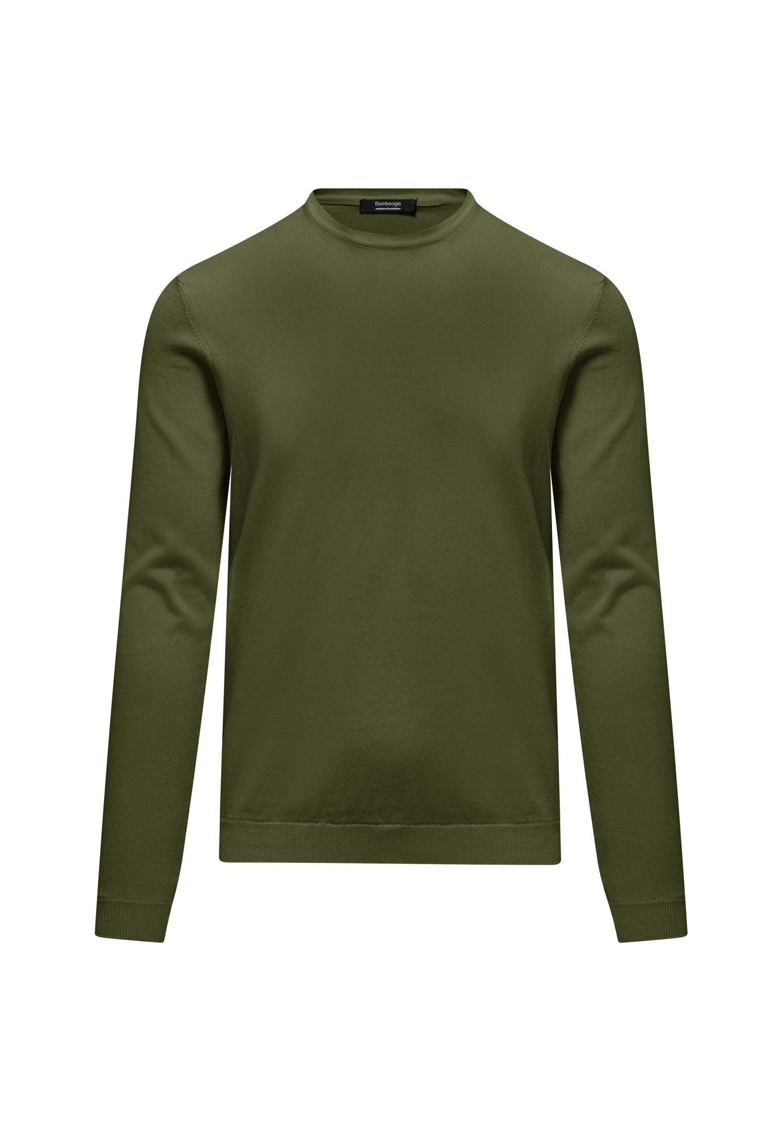 Maglia pullover girocollo verde Bomboogie P26 MM7016KTP6 30F30F BOMBOOGIE 