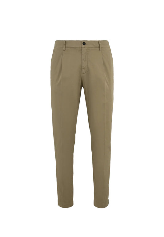 Pantalone beige chino leggero cotone Bomboogie P26 PMABELROK6 190190 BOMBOOGIE 