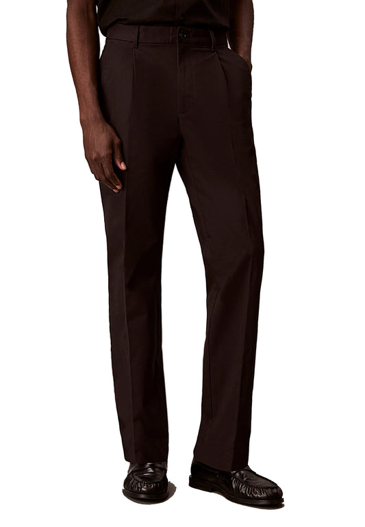Pantaloni chino cotone neri Calvin Klein P26 LV04LF625GUB1 UB1UB1 CALVIN KLEIN 