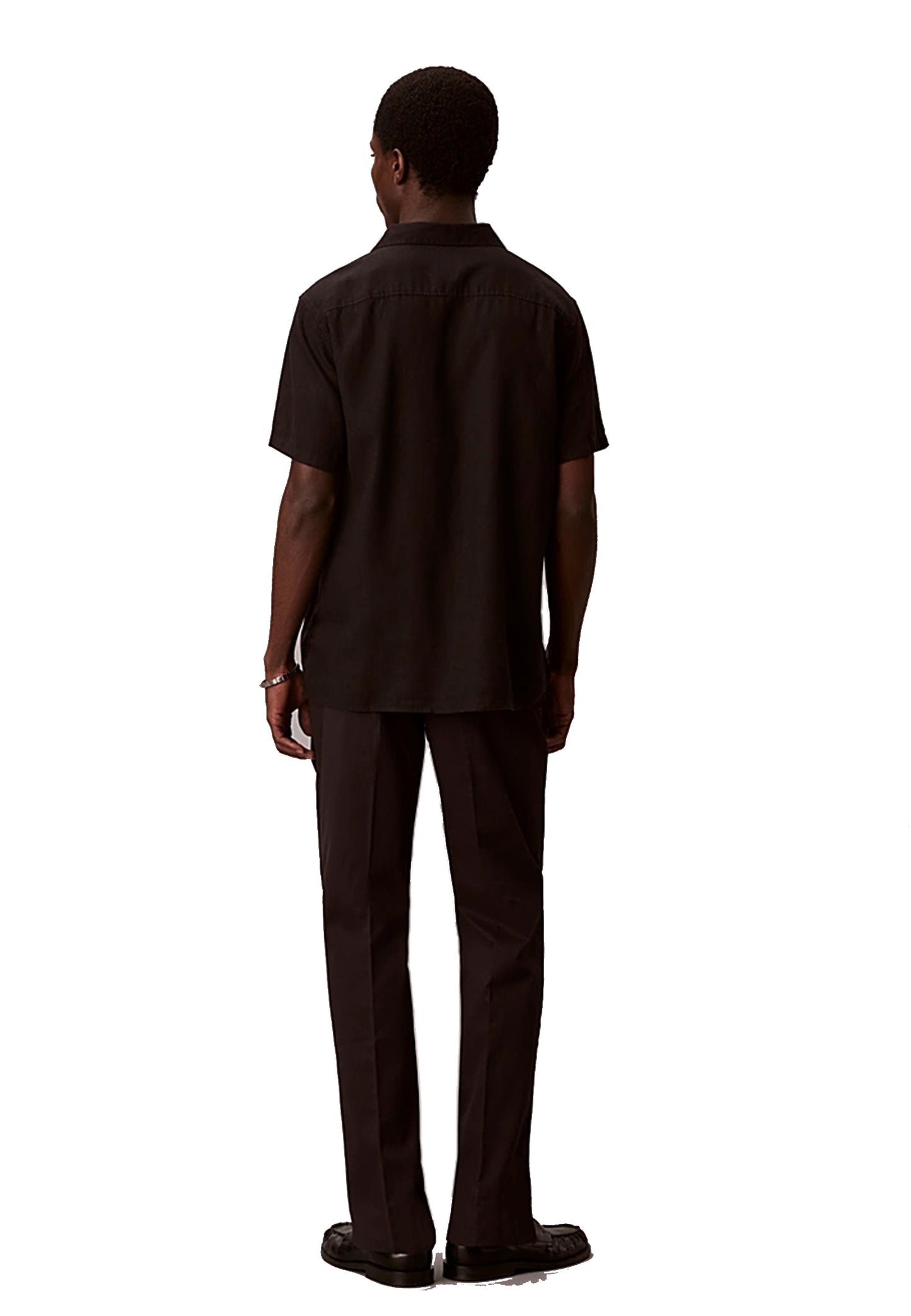 Pantaloni chino cotone neri Calvin Klein P26 LV04LF625GUB1 UB1UB1 CALVIN KLEIN 