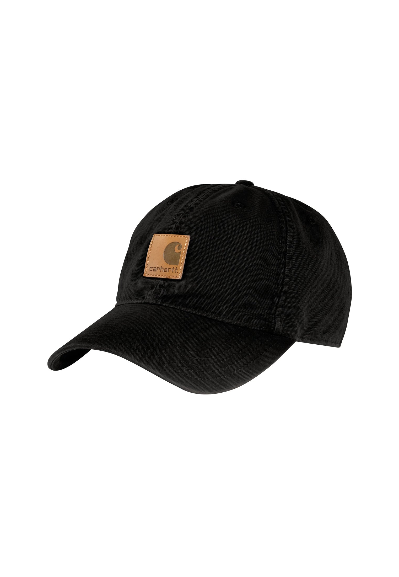 Cappello da baseball nero cotone Odessa Cap Carhartt Workwear P26 100289 BLACK CARHARTT 