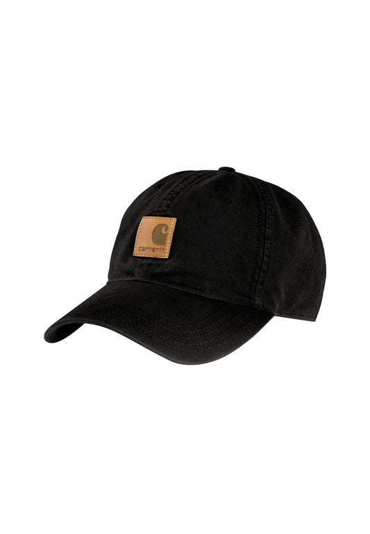 Cappello da baseball nero cotone Odessa Cap Carhartt Workwear P26 100289 BLACK CARHARTT 