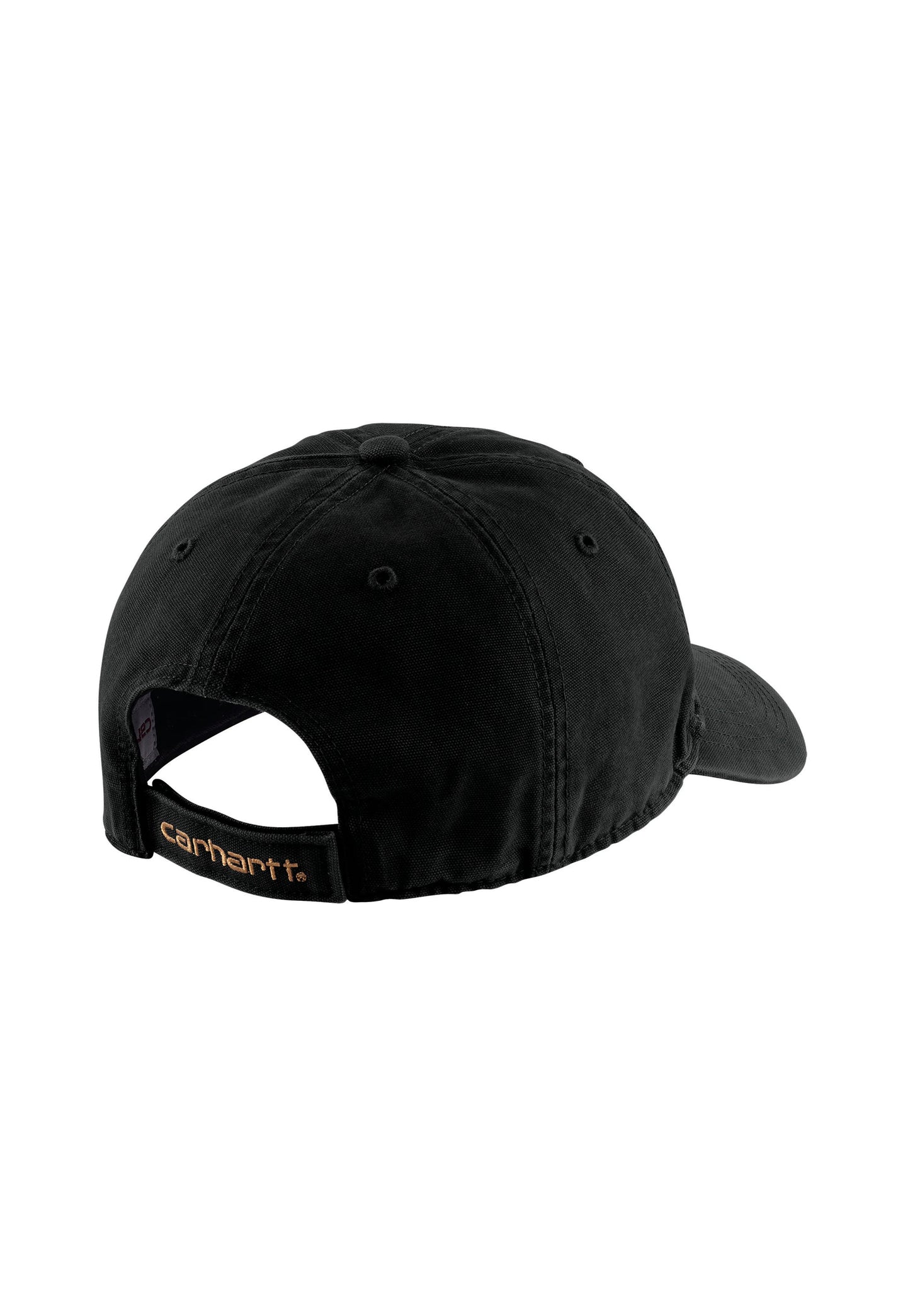 Cappello da baseball nero cotone Odessa Cap Carhartt Workwear P26 100289 BLACK CARHARTT 