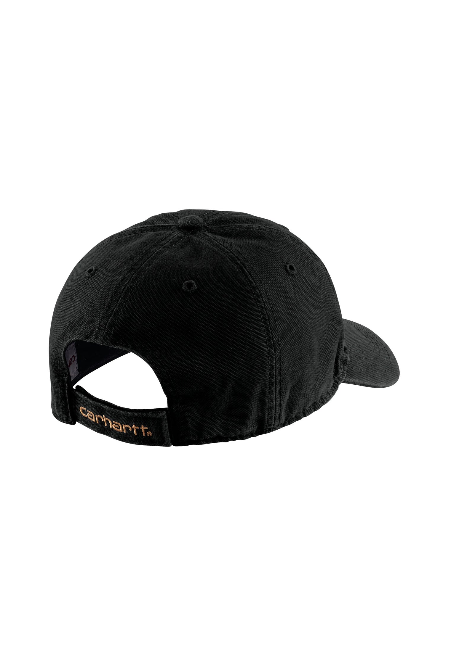 Cappello da baseball nero cotone Odessa Cap Carhartt Workwear P26 100289 BLACK CARHARTT 