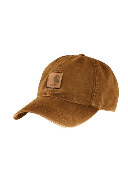 Cappello da baseball marrone cotone Odessa Cap Carhartt Workwear P26 100289 BROWN CARHARTT 