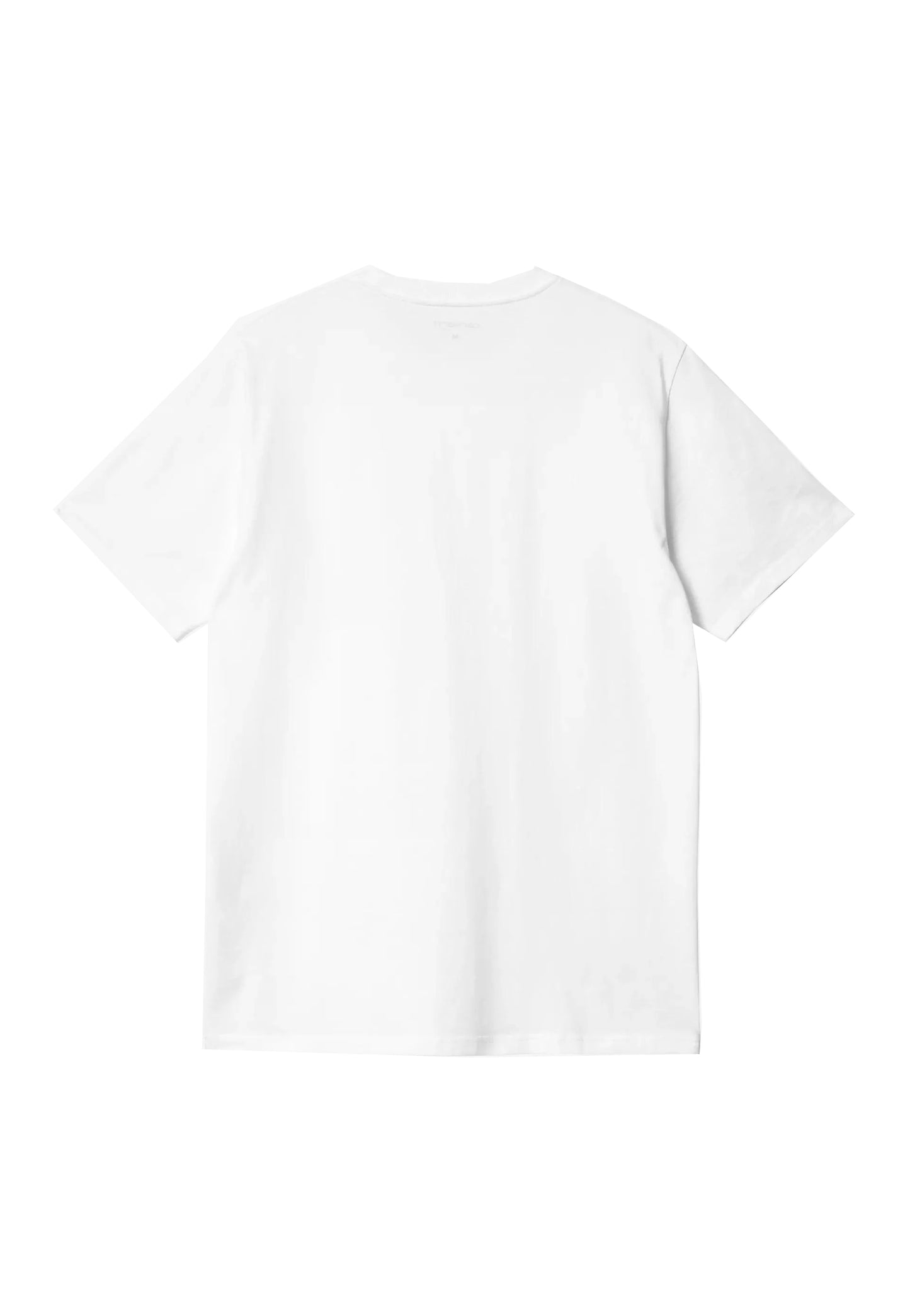 T-shirt girocollo bianca K87 con taschino Carhartt Workwear P26 103296 WHITE CARHARTT 