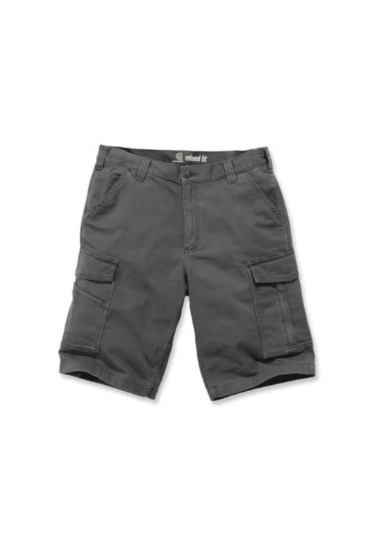 Pantaloni corti bermuda grigi cotone Rigby Rugged Carhartt Workwear P26 103542 SHADOW CARHARTT 