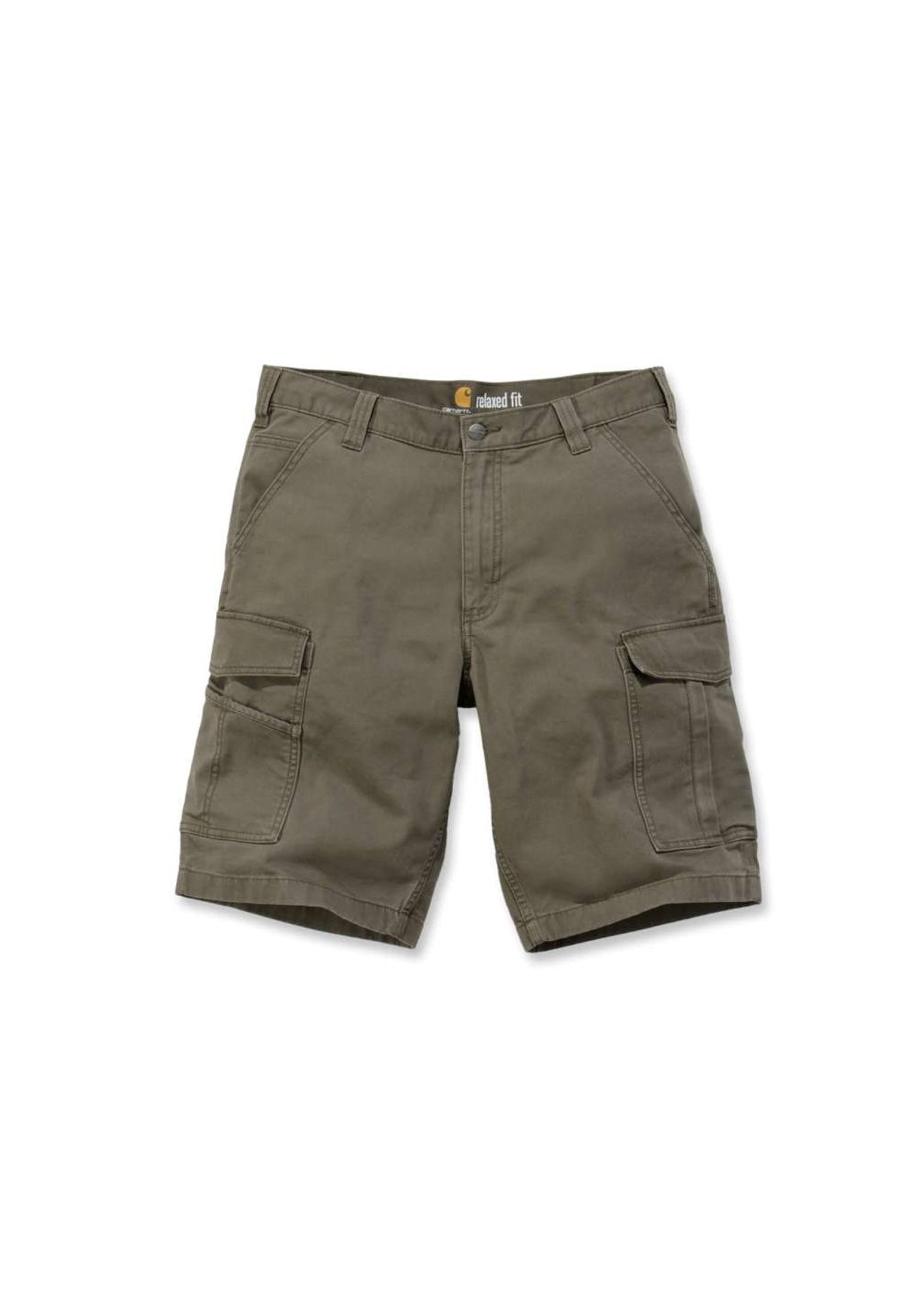 Pantaloni corti bermuda verdi cotone Rigby Rugged Carhartt Workwear P26 103542 TARMAC CARHARTT 