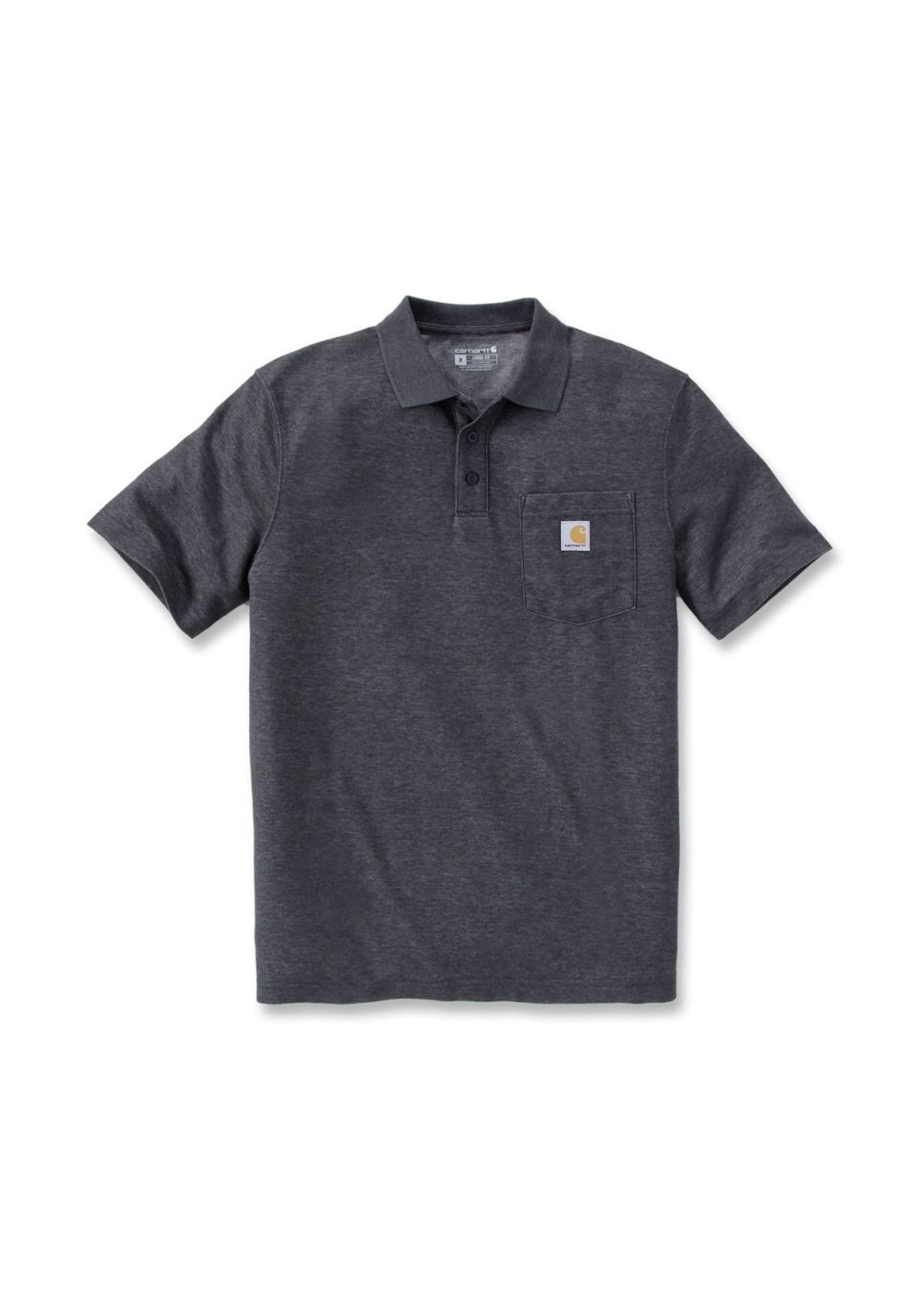 Polo cotone grigia manica corta Carhartt Workwear P26 106685 CARBON CARHARTT 