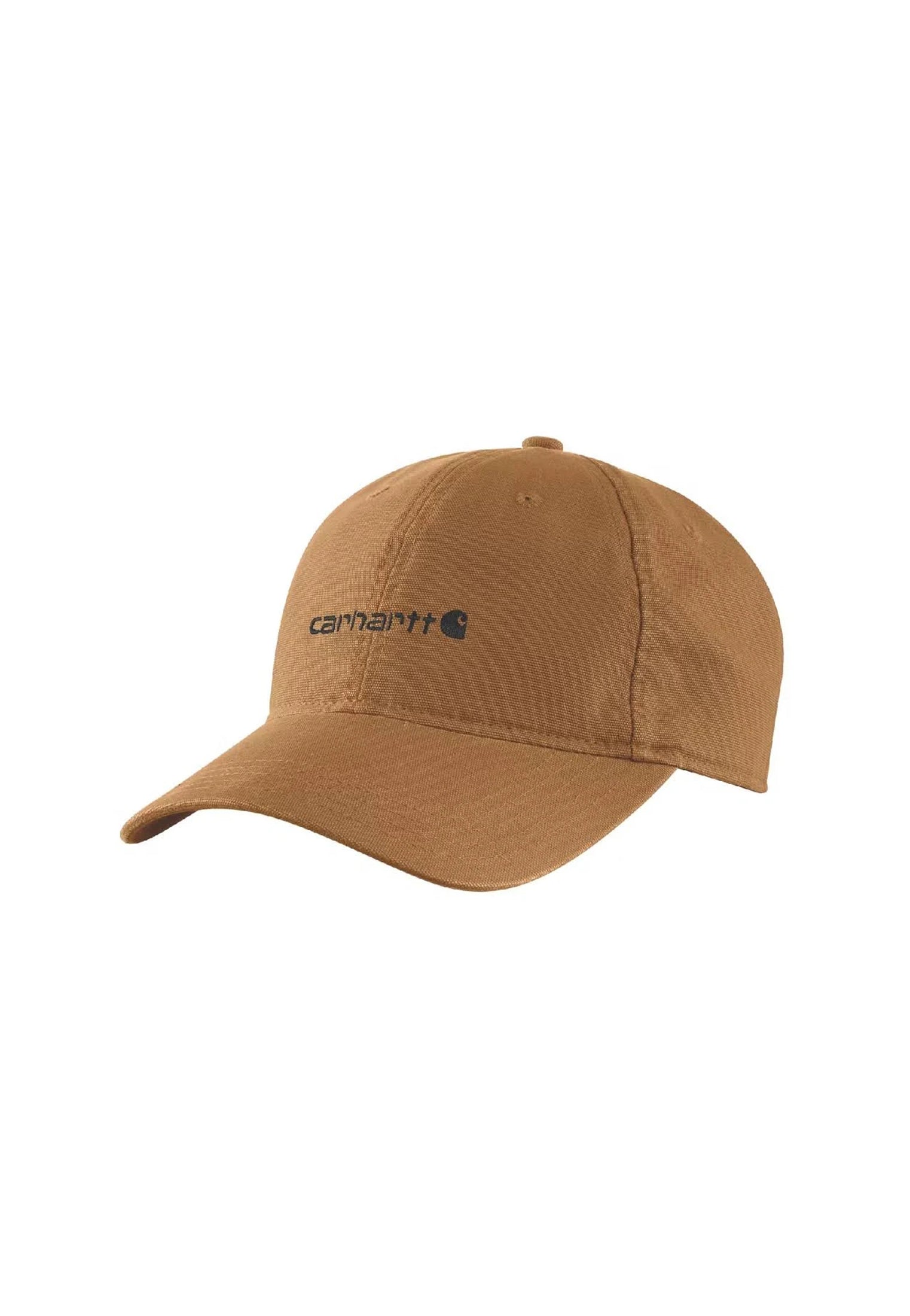 Cappello da baseball marrone scritta ricamata Carhartt P26 10681 BROWN CARHARTT 