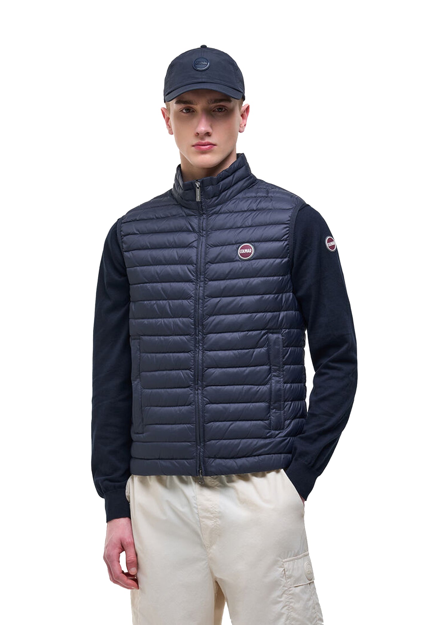 Gilet smanicato piumino leggeto blu Colmar P26 1248 8VX68 COLMAR ORIGINALS 
