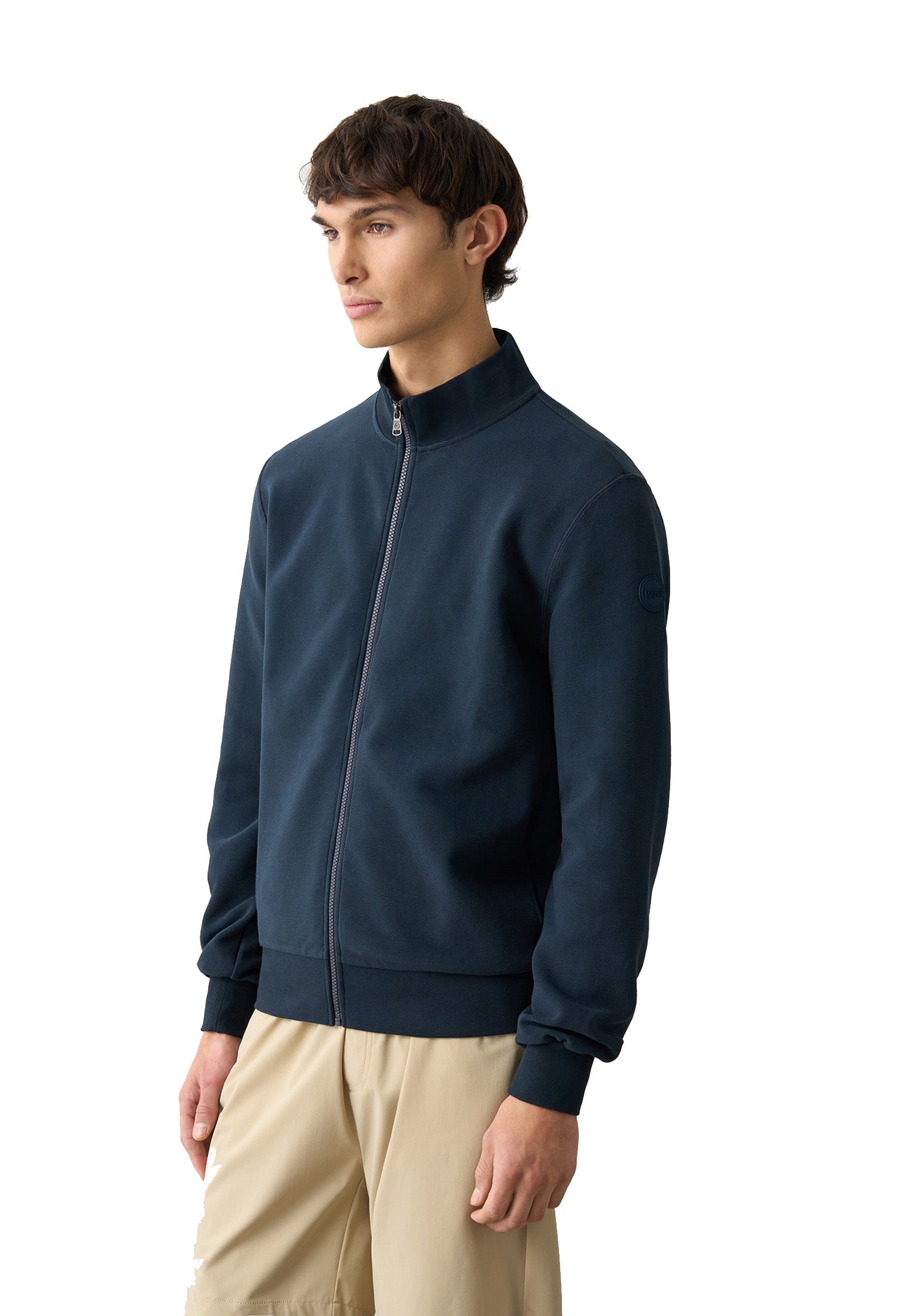 Felpa blu full zip misto cotone stretch Colmar P26 6152R 1XL68 COLMAR ORIGINALS 