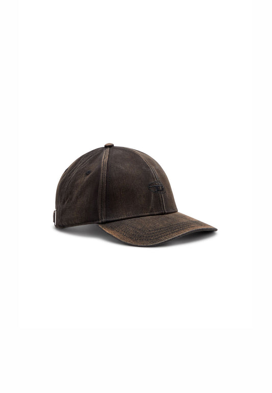 Cappello da baseball nero cotone Diesel P26 A113610BLAA 9XX4 DIESEL 