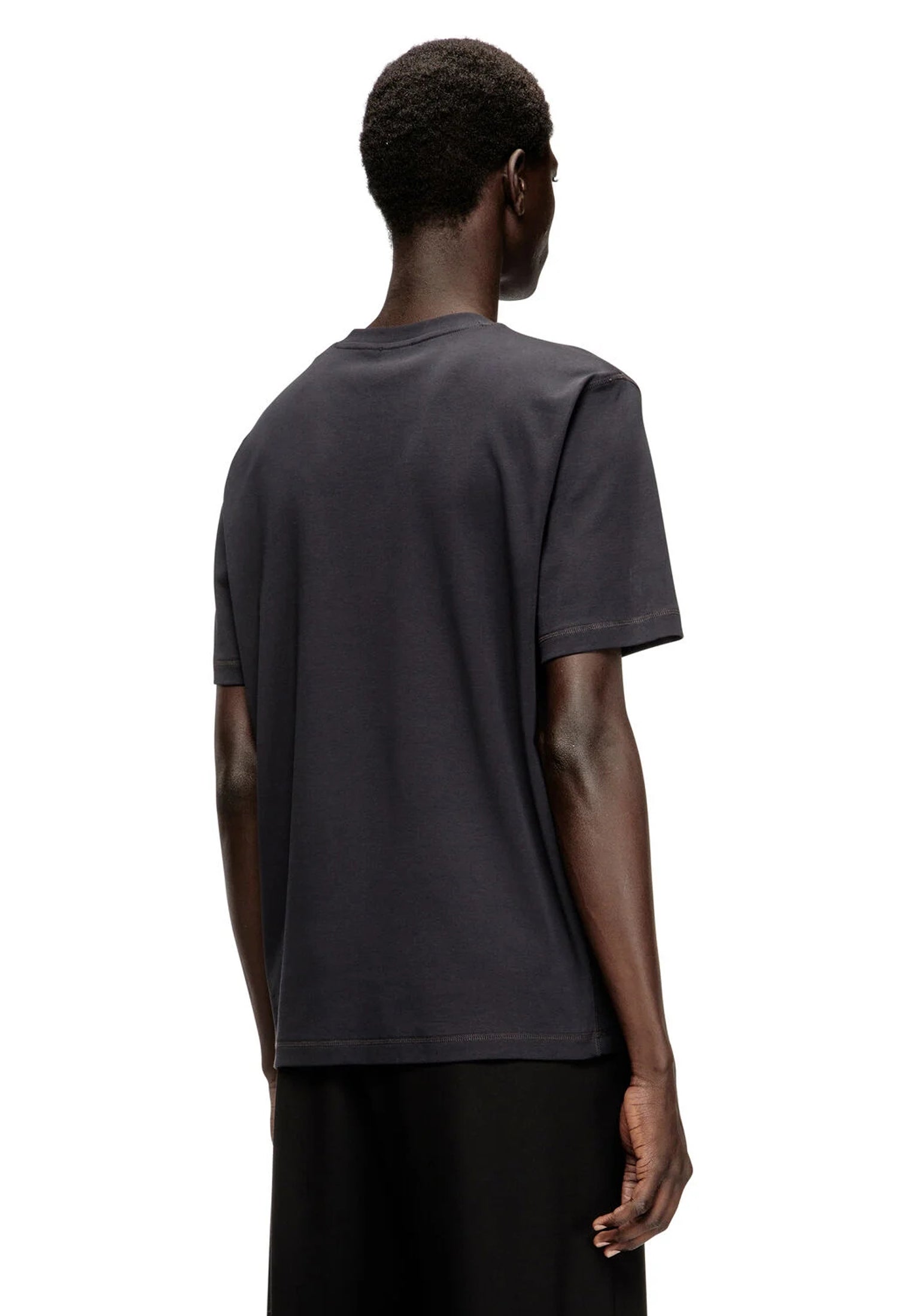 T-shirt girocollo grigia cotone Diesel P26 A199630AIJU 9XX4 DIESEL 