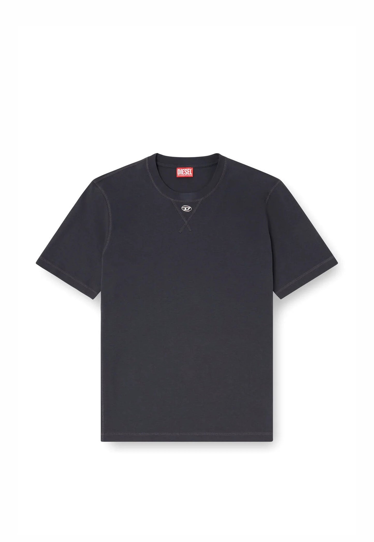 T-shirt girocollo grigia cotone Diesel P26 A199630AIJU 9XX4 DIESEL 
