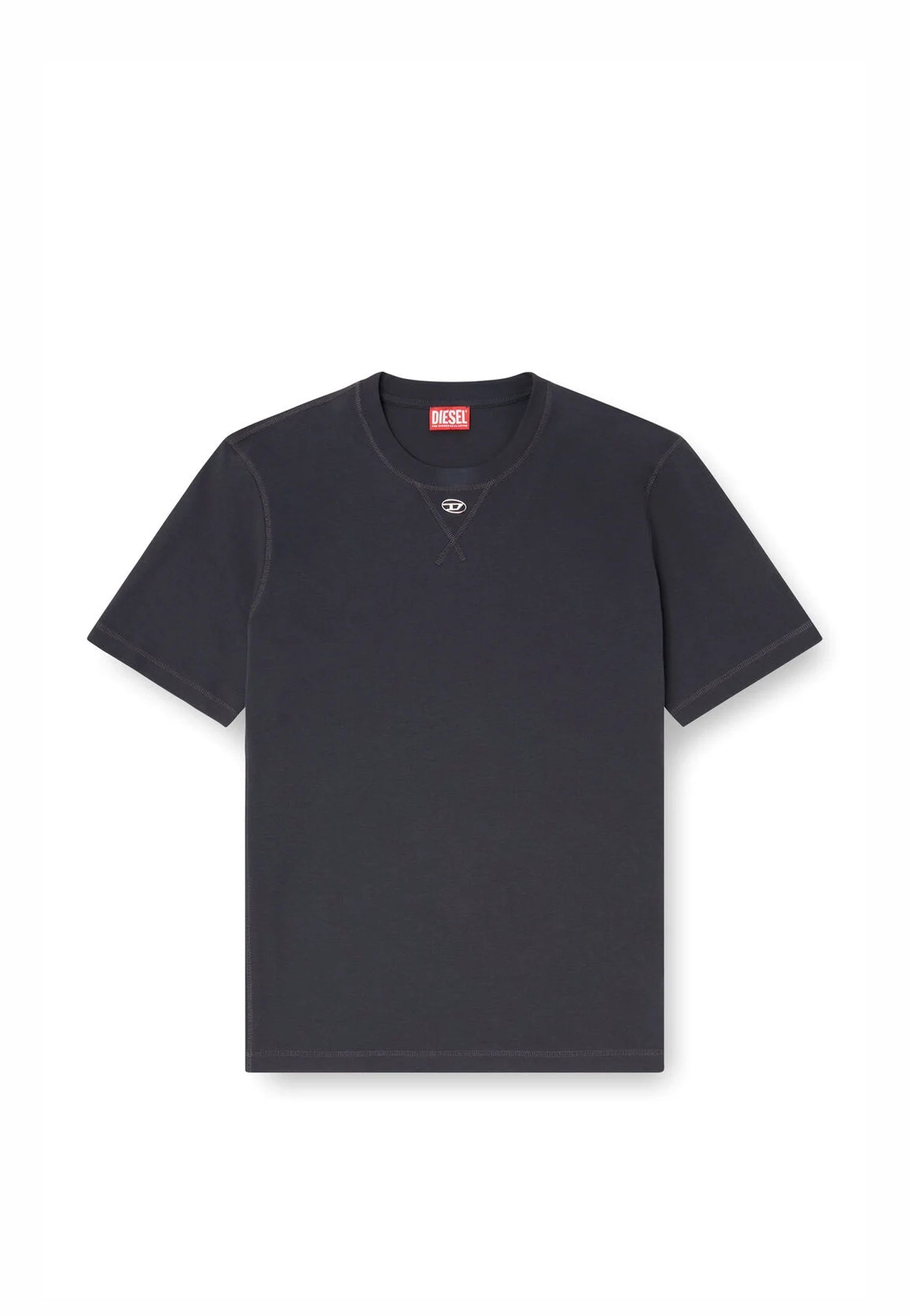 T-shirt girocollo grigia cotone Diesel P26 A199630AIJU 9XX4 DIESEL 