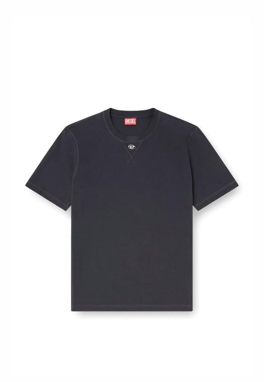 T-shirt girocollo grigia cotone Diesel P26 A199630AIJU 9XX4 DIESEL 