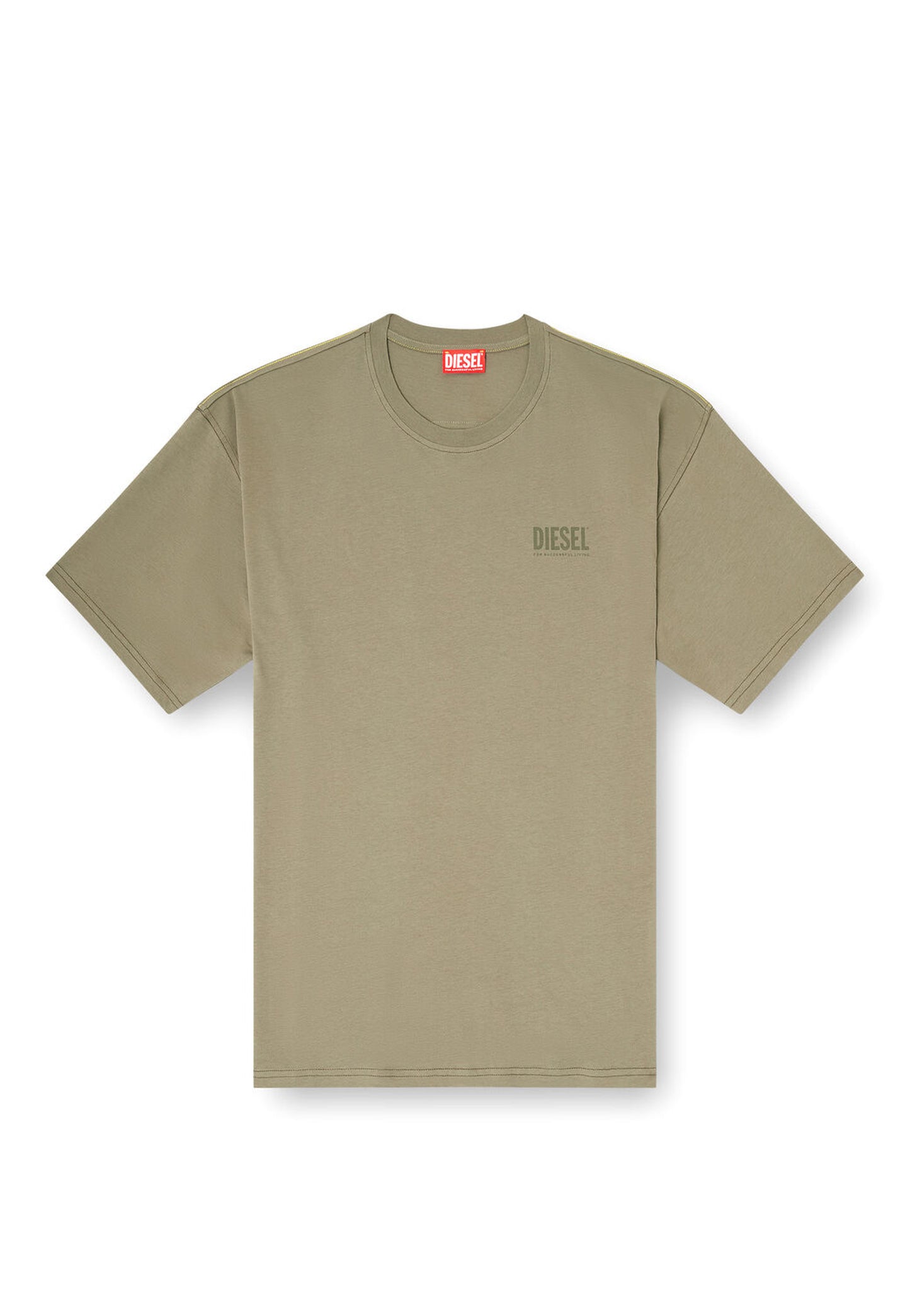 T-shirt girocollo verde cotone T-Box-V8 Diesel P26 A199850AGRI 5KW330 DIESEL 