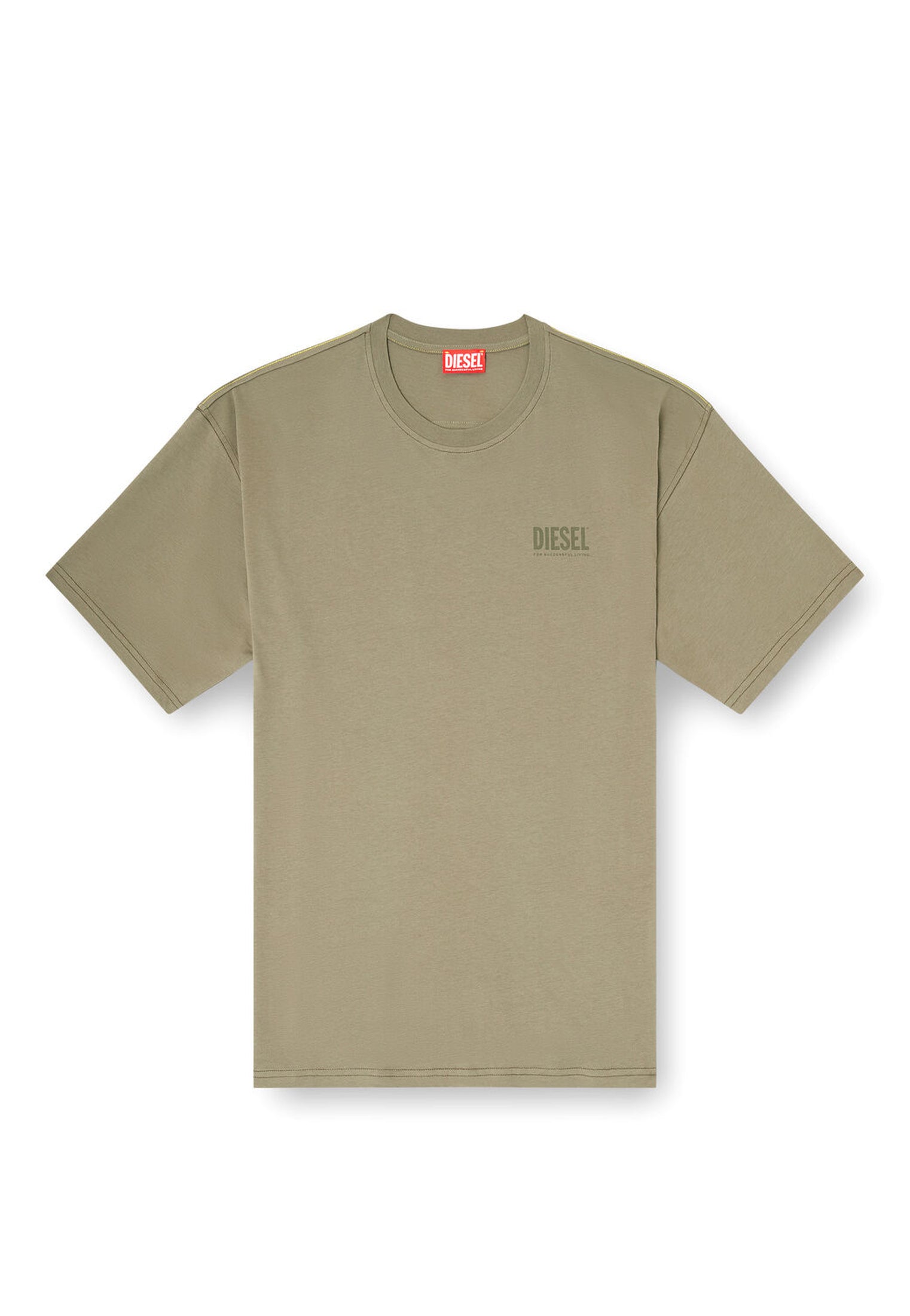 T-shirt girocollo verde cotone T-Box-V8 Diesel P26 A199850AGRI 5KW330 DIESEL 