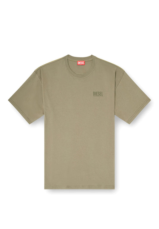 T-shirt girocollo verde cotone T-Box-V8 Diesel P26 A199850AGRI 5KW330 DIESEL 