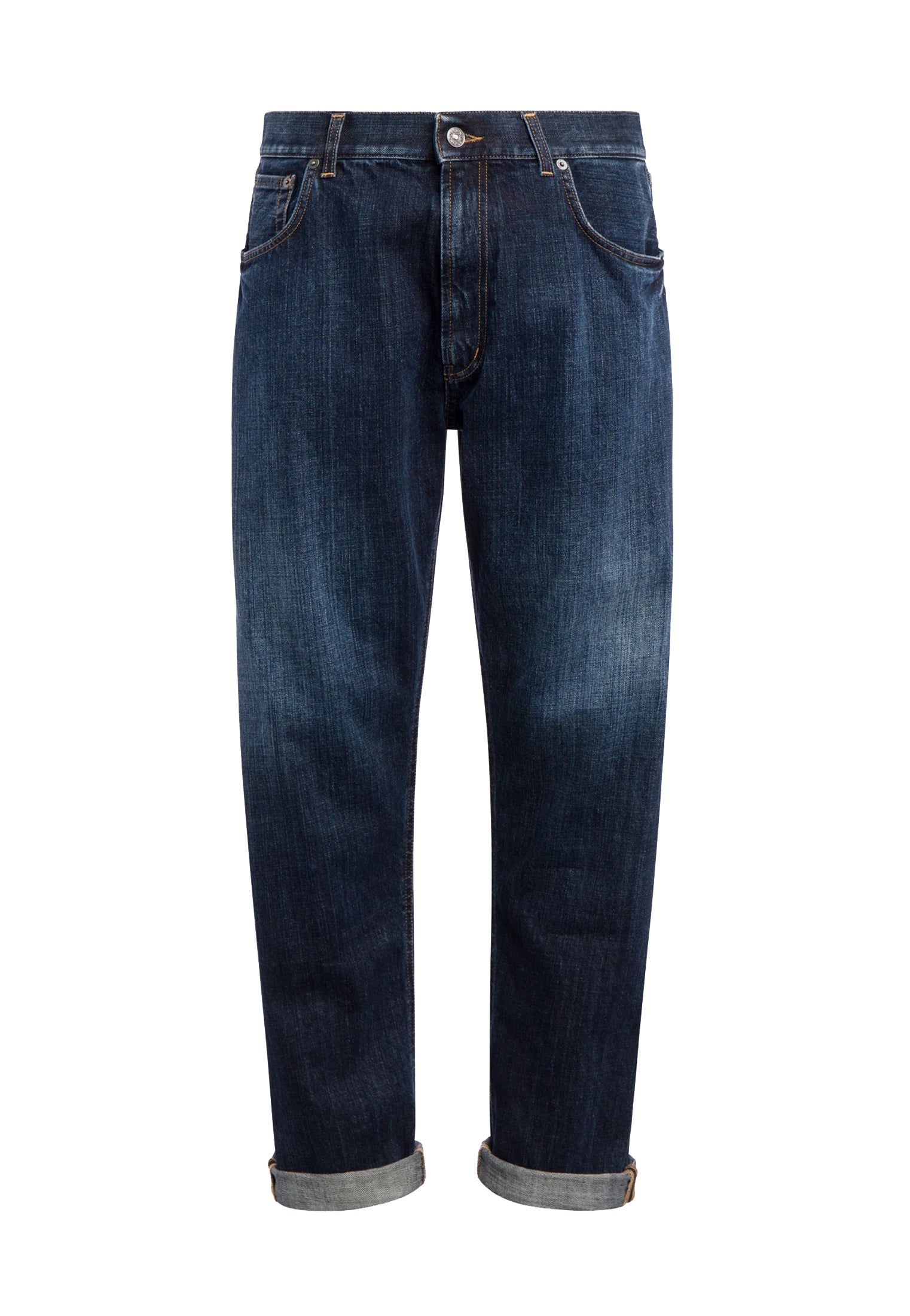 Pantalone jeans blu scuro denim Ervire loose fit Dondup P26 UP577 DFE311U MF3800 DONDUP 