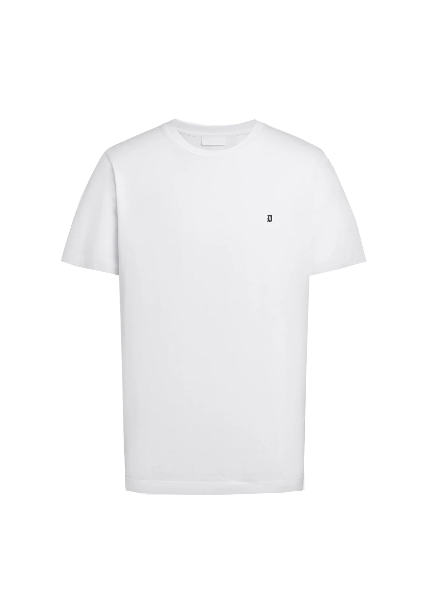 T-shirt girocollo bianca cotone regular fit Dondup P26 US198 JF0271U ZL4000 DONDUP 