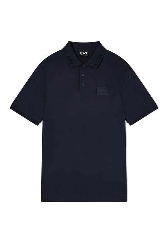 Polo a maniche corte sportiva blu tecnica EA7 Armani P26 7M001359 AF13862 UB102UB102 EA7 