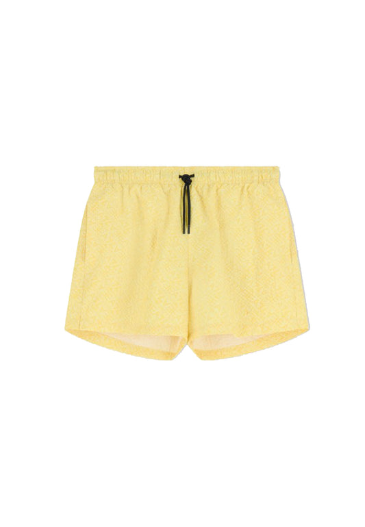 Costume boxer giallo da mare bagno Graphic EA7 Armani P26 7M001677 AF21249 M2028M2028 EA7 